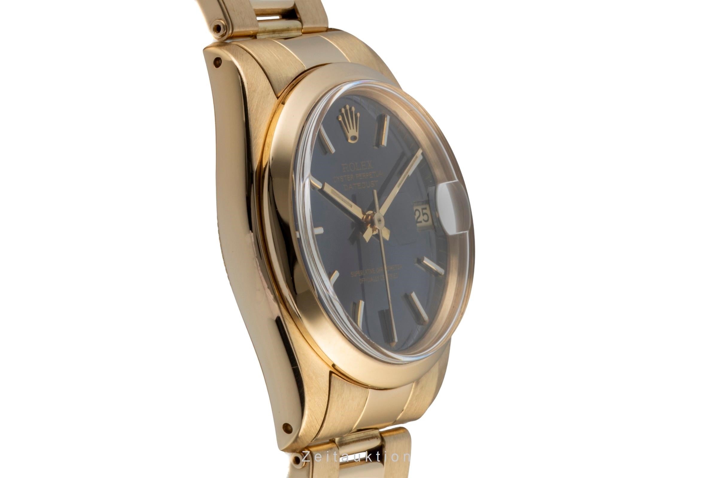 Rolex Datejust 18 ct gold automatic unisex 6824 Vintage  [2601559]