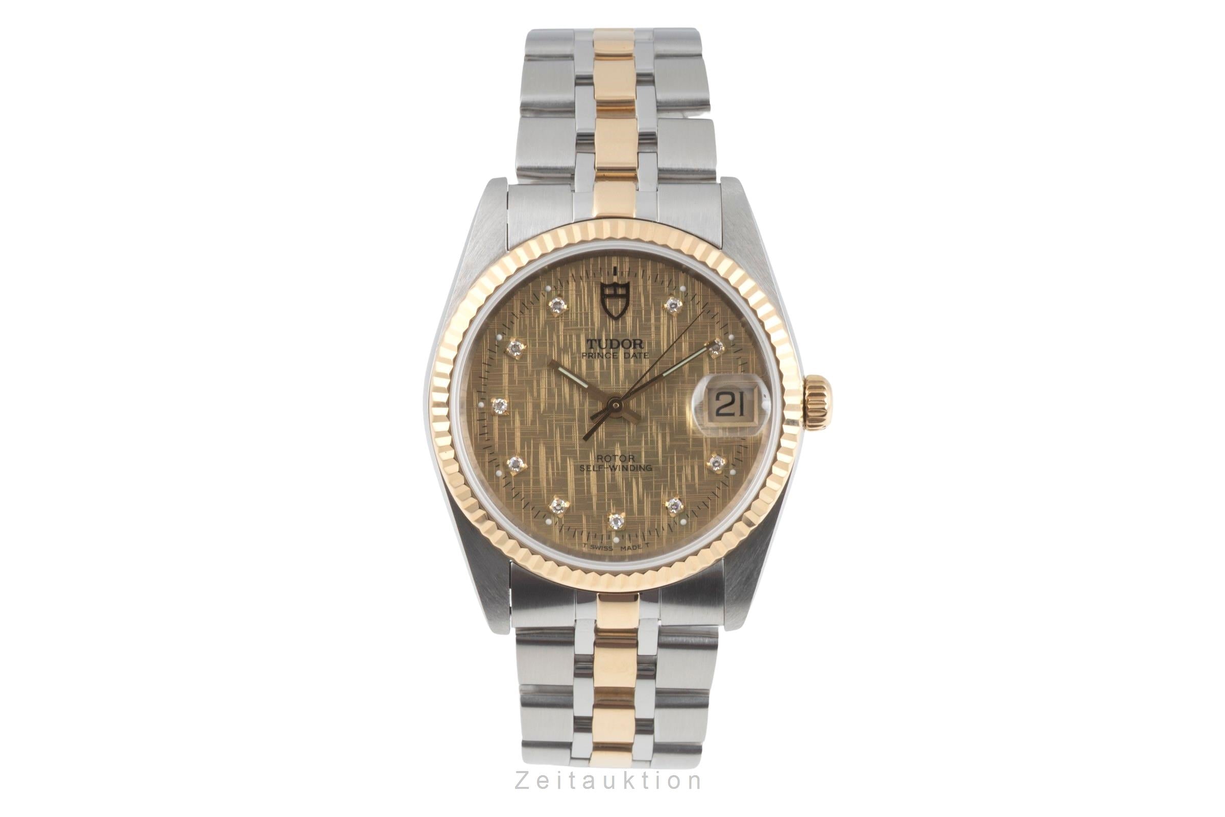 Tudor Prince Date acero / oro automático reloj para caballeros 74033  [2601560]