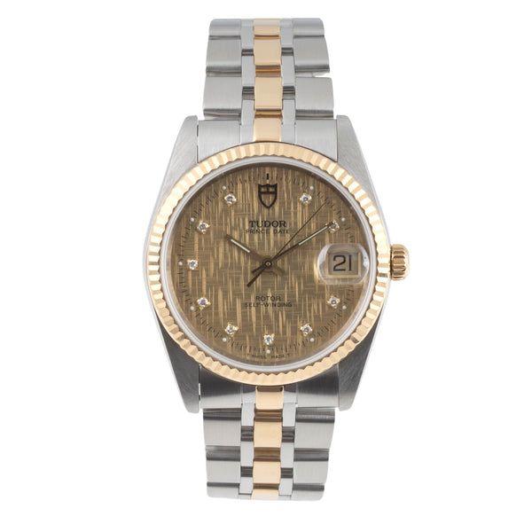 Tudor Prince Date acero / oro automático reloj para caballeros 74033  [2601560]