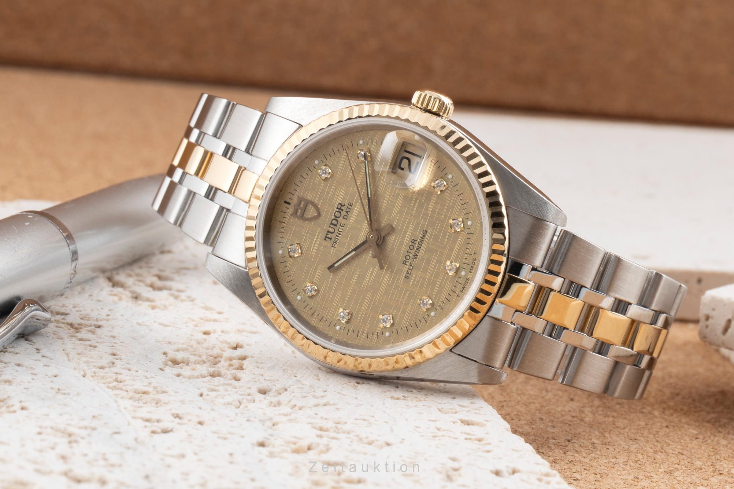 Tudor Prince Date acero / oro automático reloj para caballeros 74033  [2601560]