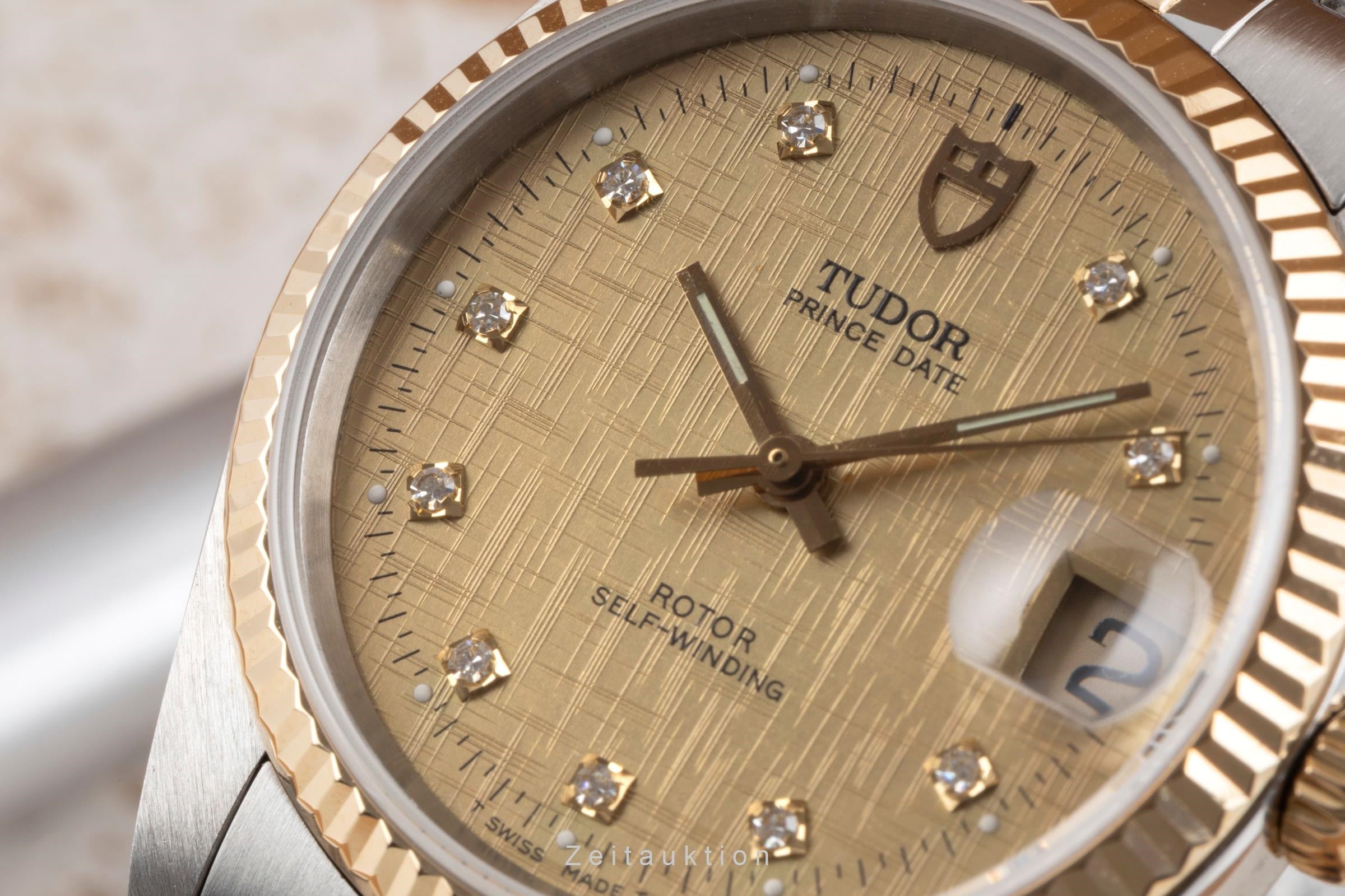 Tudor Prince Date acero / oro automático reloj para caballeros 74033  [2601560]