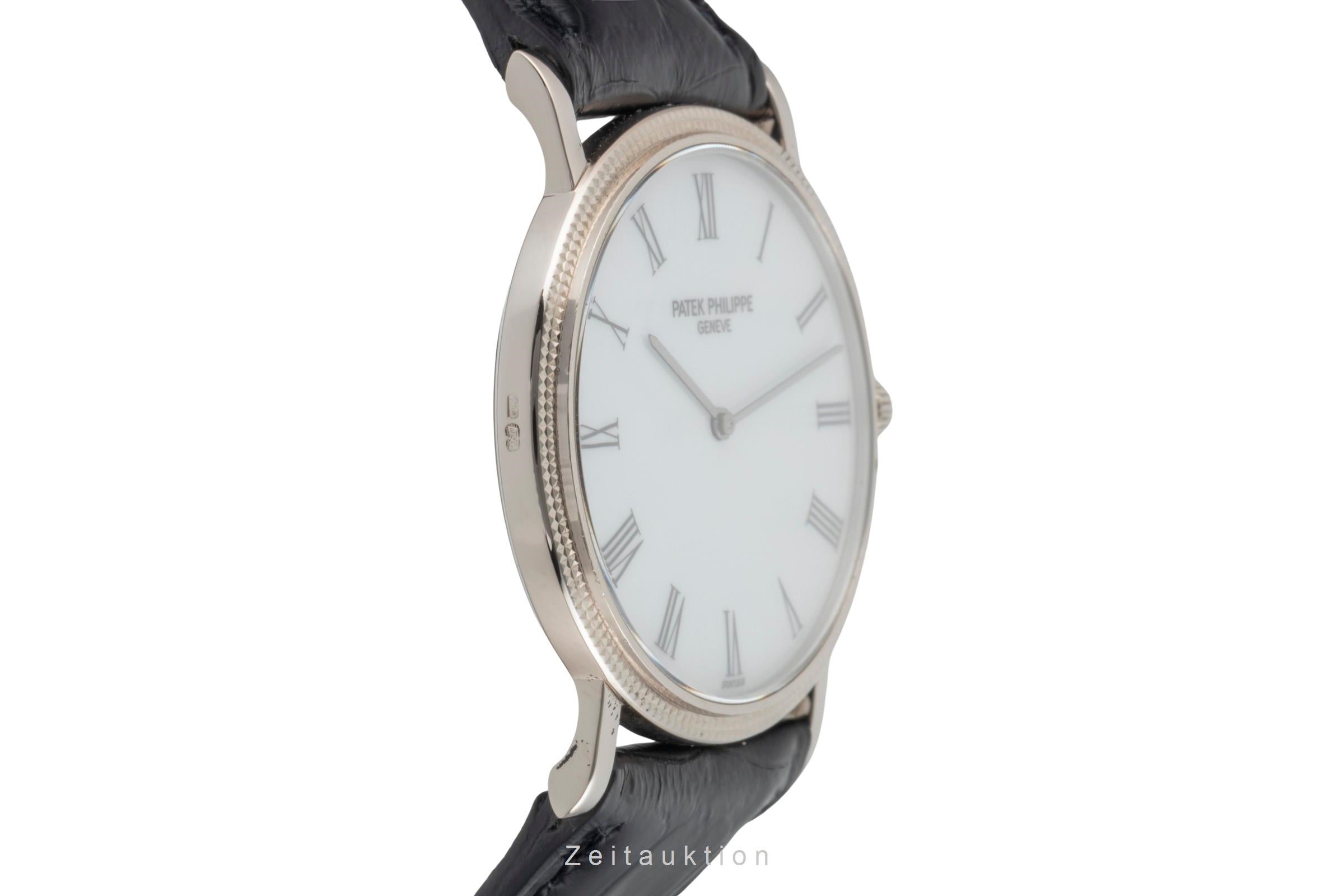 Patek Philippe Calatrava 18k (0,750) Weissgold Handaufzug Herrenuhr Ref. 3520/D  [2601561]