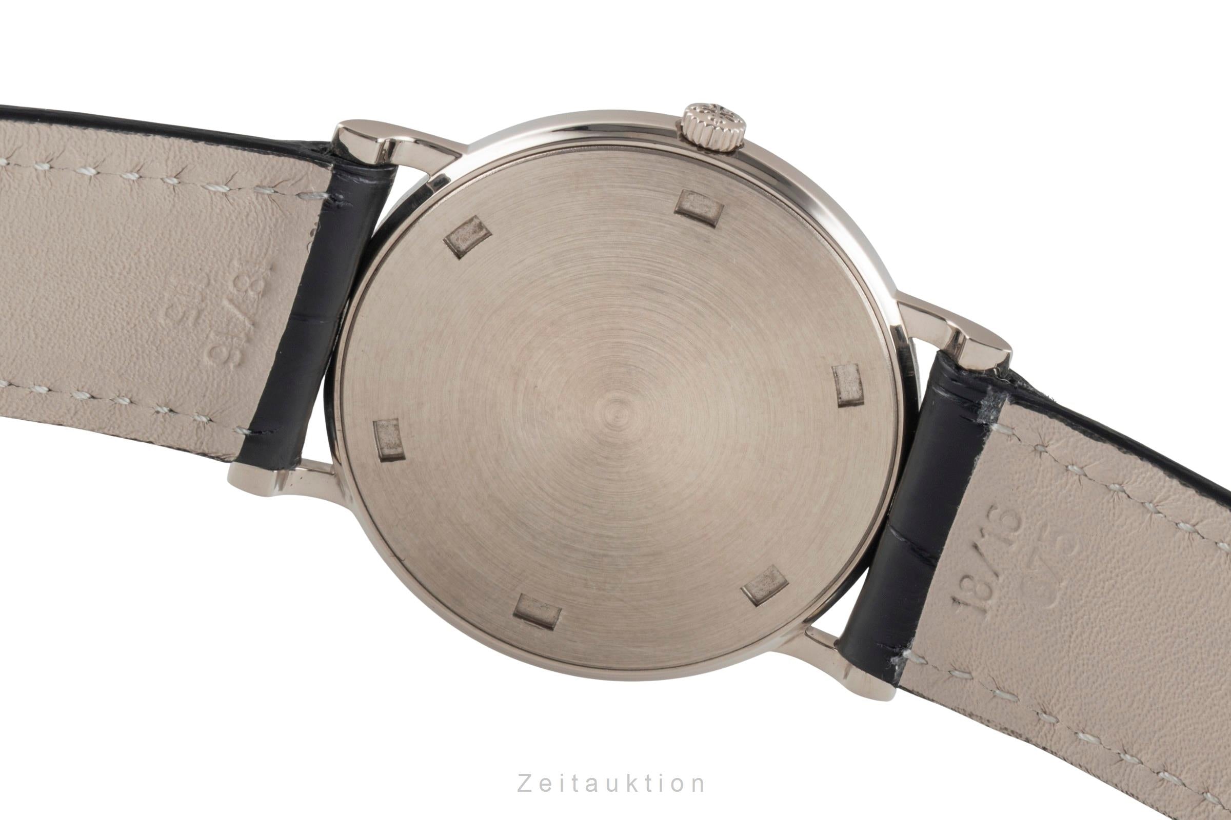 Patek Philippe Calatrava 18k (0,750) Weissgold Handaufzug Herrenuhr Ref. 3520/D  [2601561]