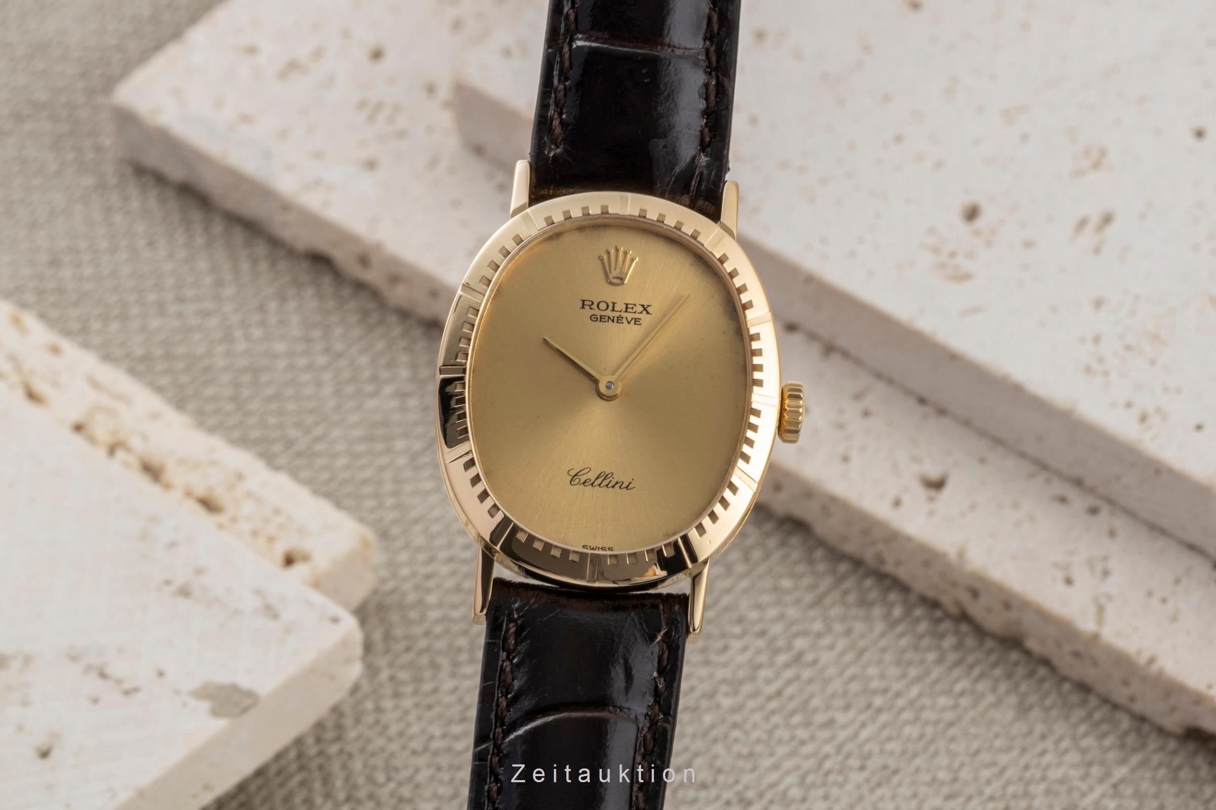 Rolex Cellini 18k (0,750) Handaufzug Damenuhr Ref. 4047 Klassiker [2601562]