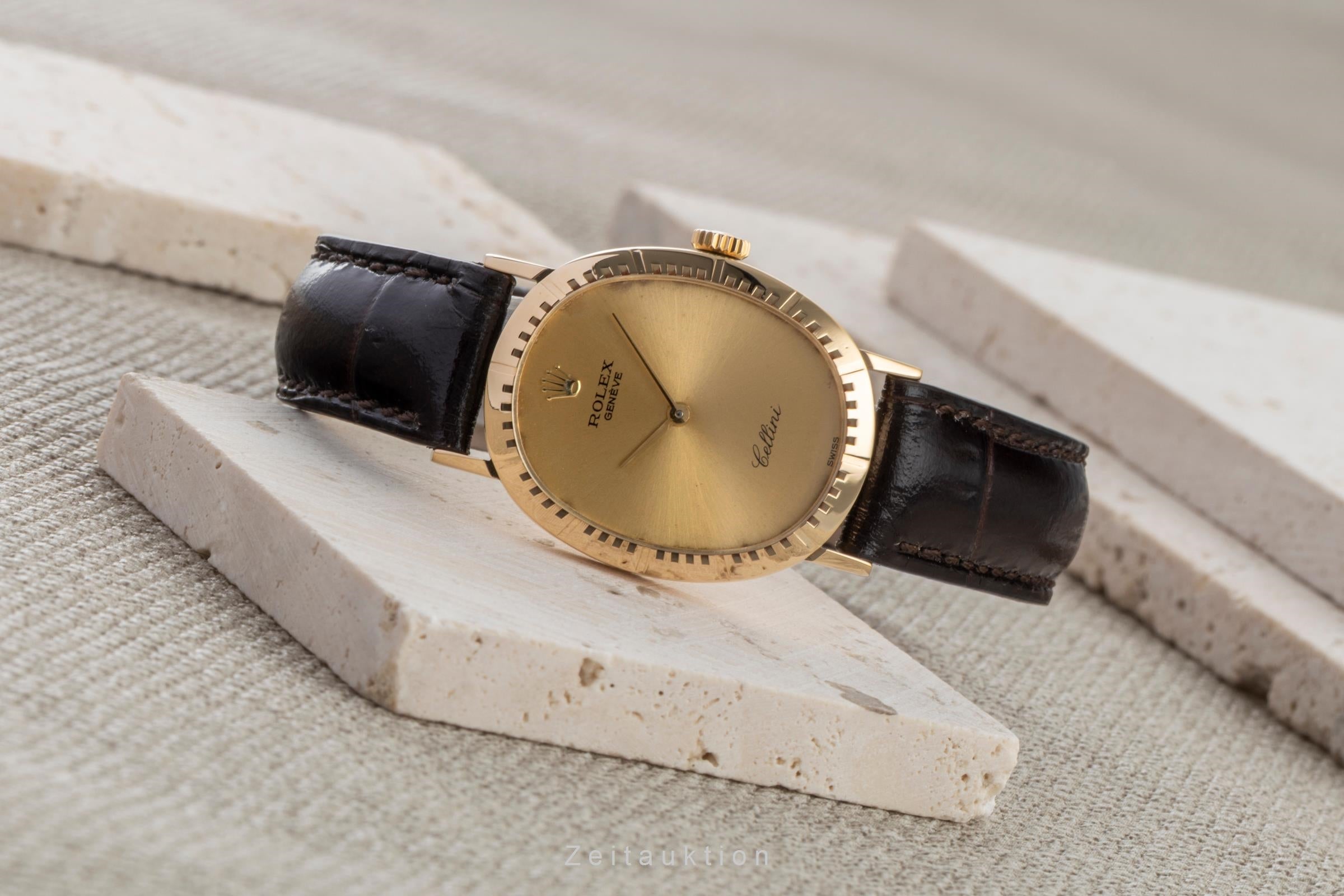 Rolex Cellini 18k (0,750) Handaufzug Damenuhr Ref. 4047 Klassiker [2601562]