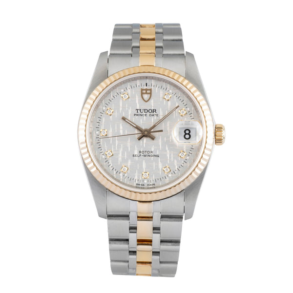 Tudor Prince Date steel / gold automatic men's watch 74033  [2601564]