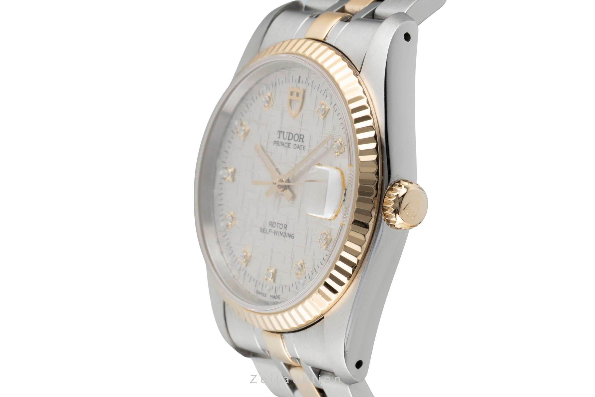 Tudor Prince Date steel / gold automatic men's watch 74033  [2601564]