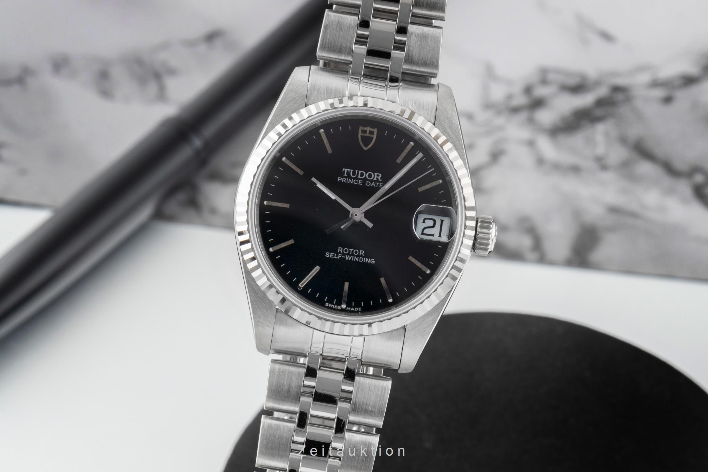 Tudor Prince Date steel / white gold automatic Ref. 72034 | 2601565