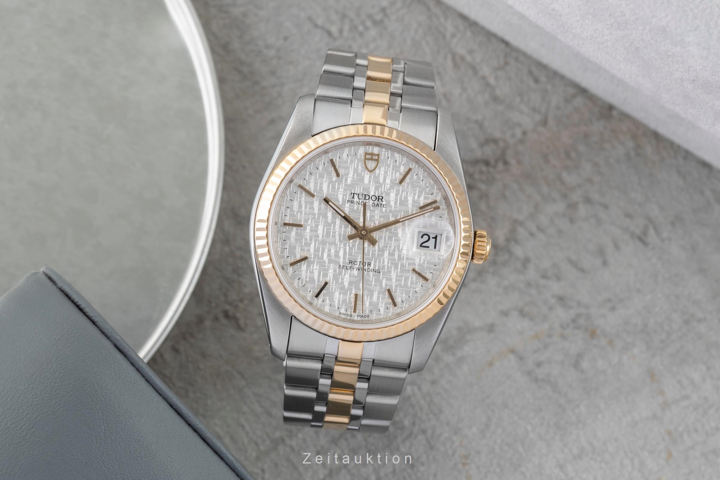 Tudor Prince Date acero / oro automático reloj para caballeros 74033  [2601566]