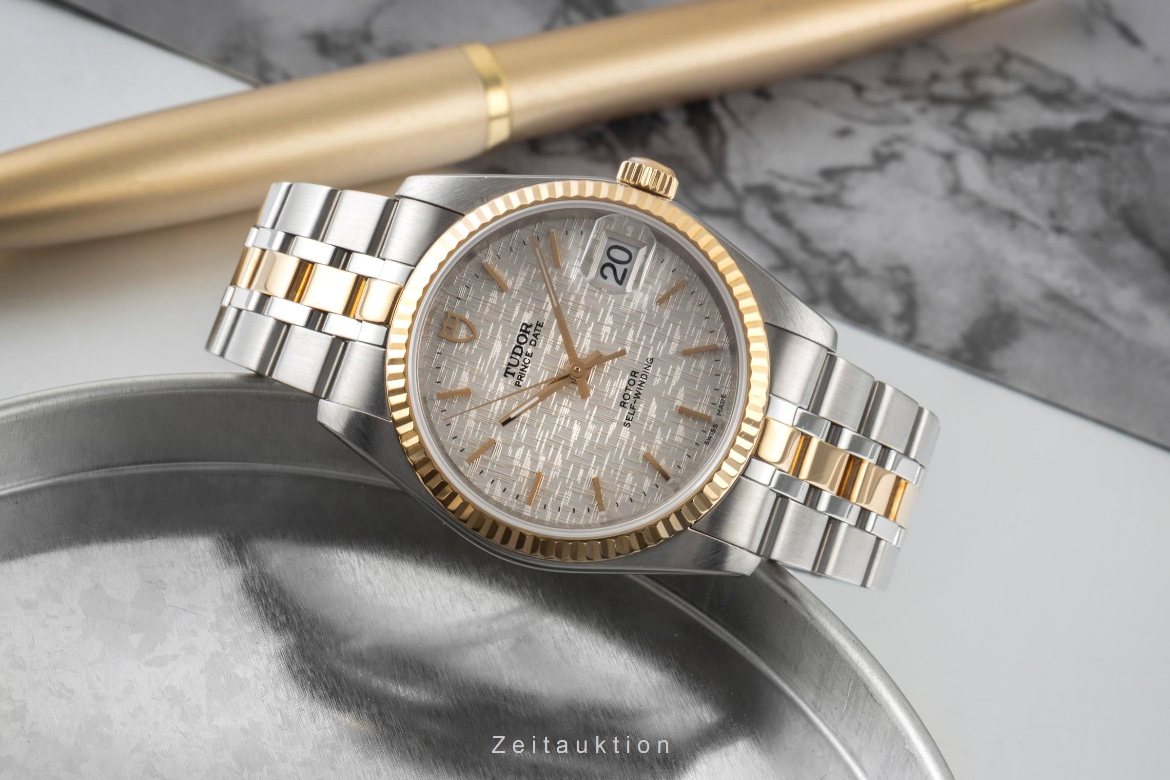 Tudor Prince Date acero / oro automático reloj para caballeros 74033  [2601567]