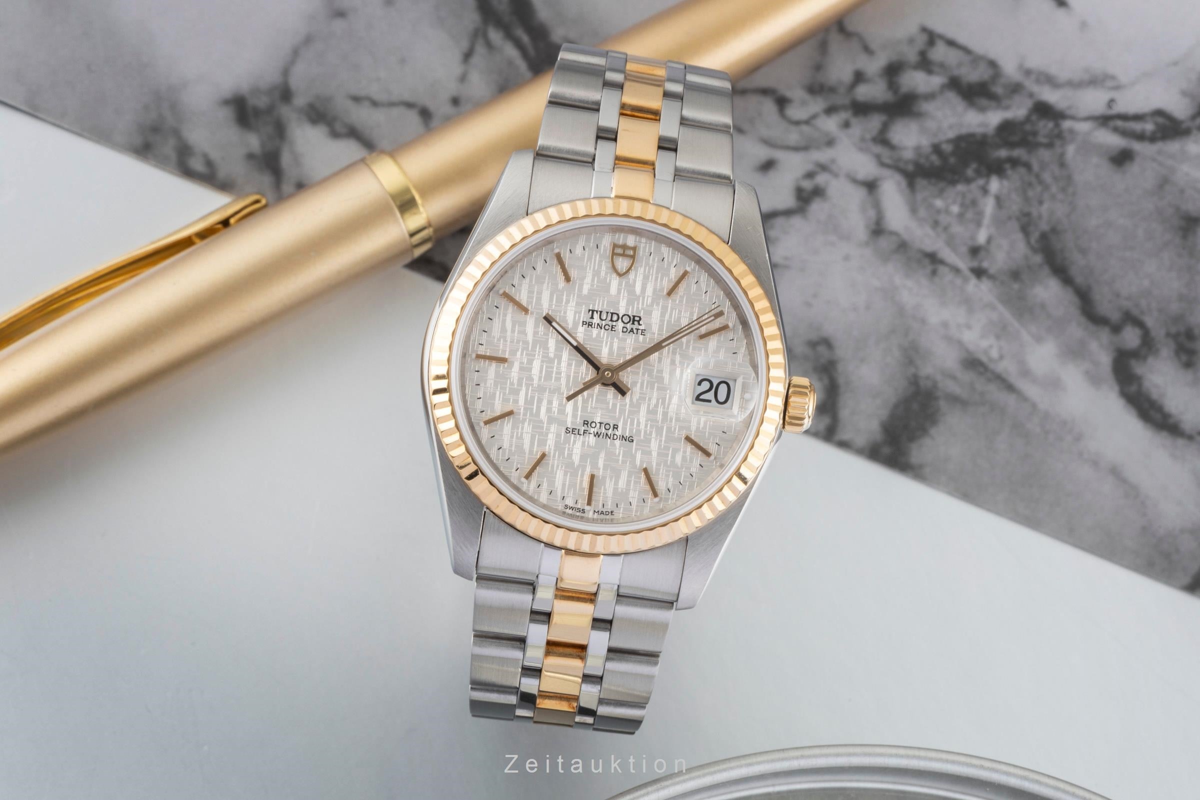 Tudor Prince Date acero / oro automático reloj para caballeros 74033  [2601567]