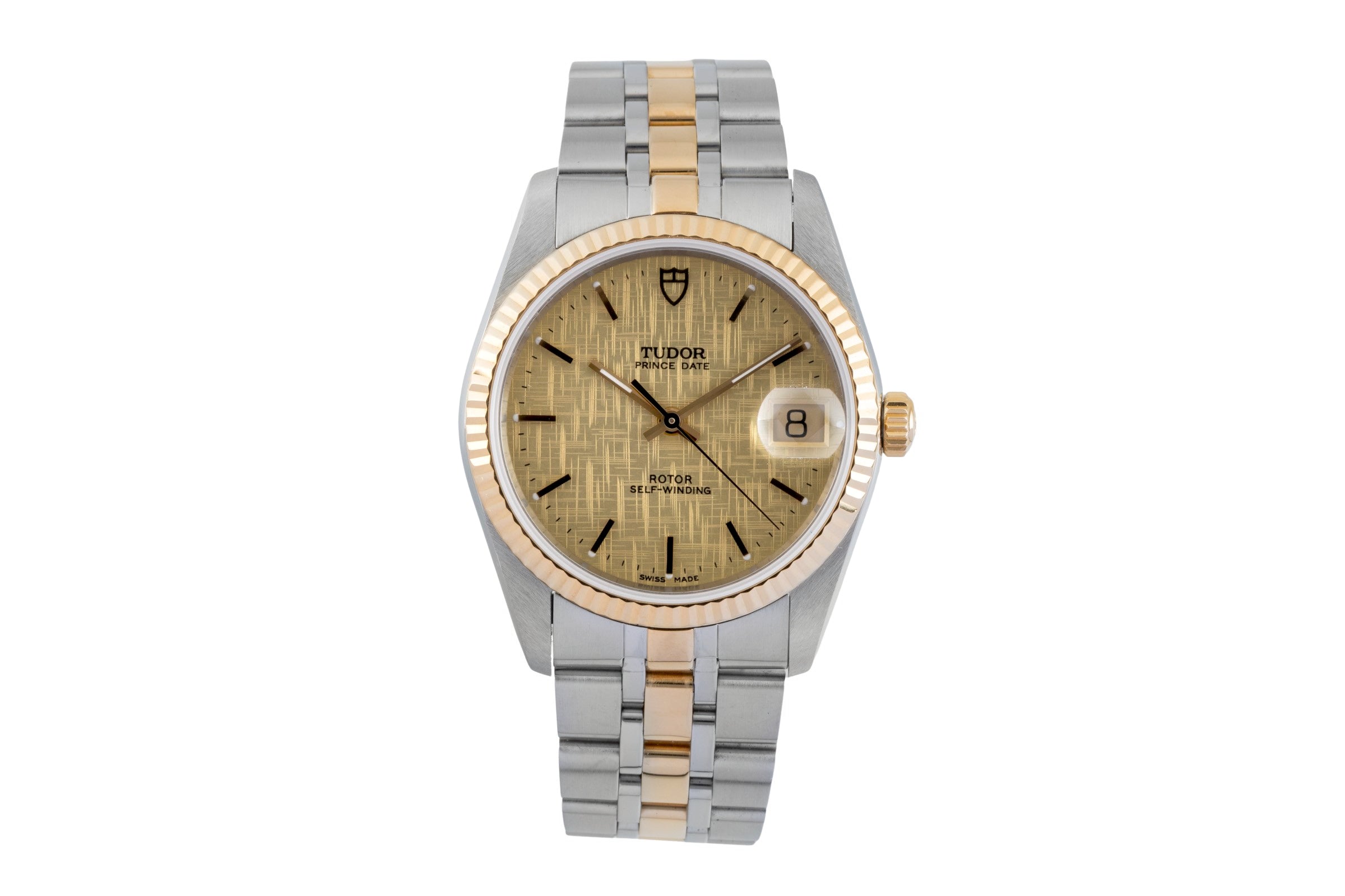 Tudor Prince Date steel / gold automatic men's watch 74033  [2601568]