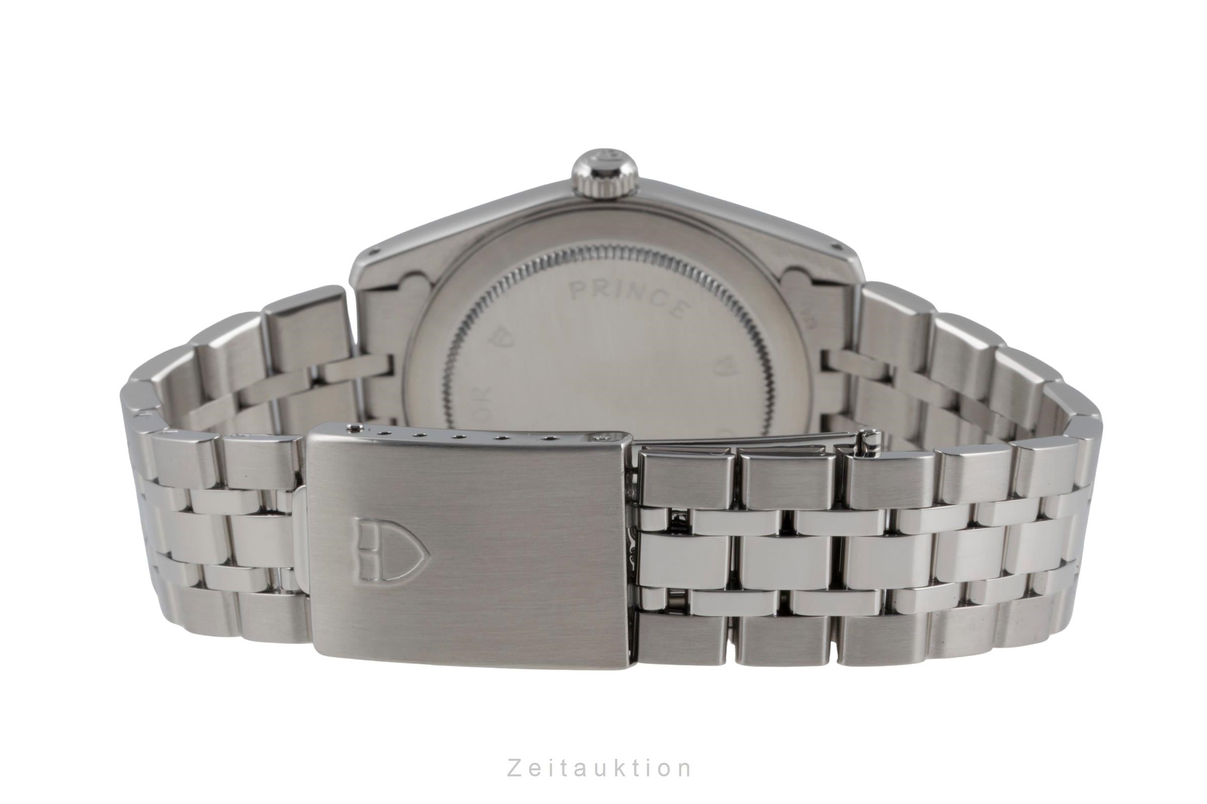 Tudor Prince Date steel / white gold automatic men's watch 74034  [2601569]