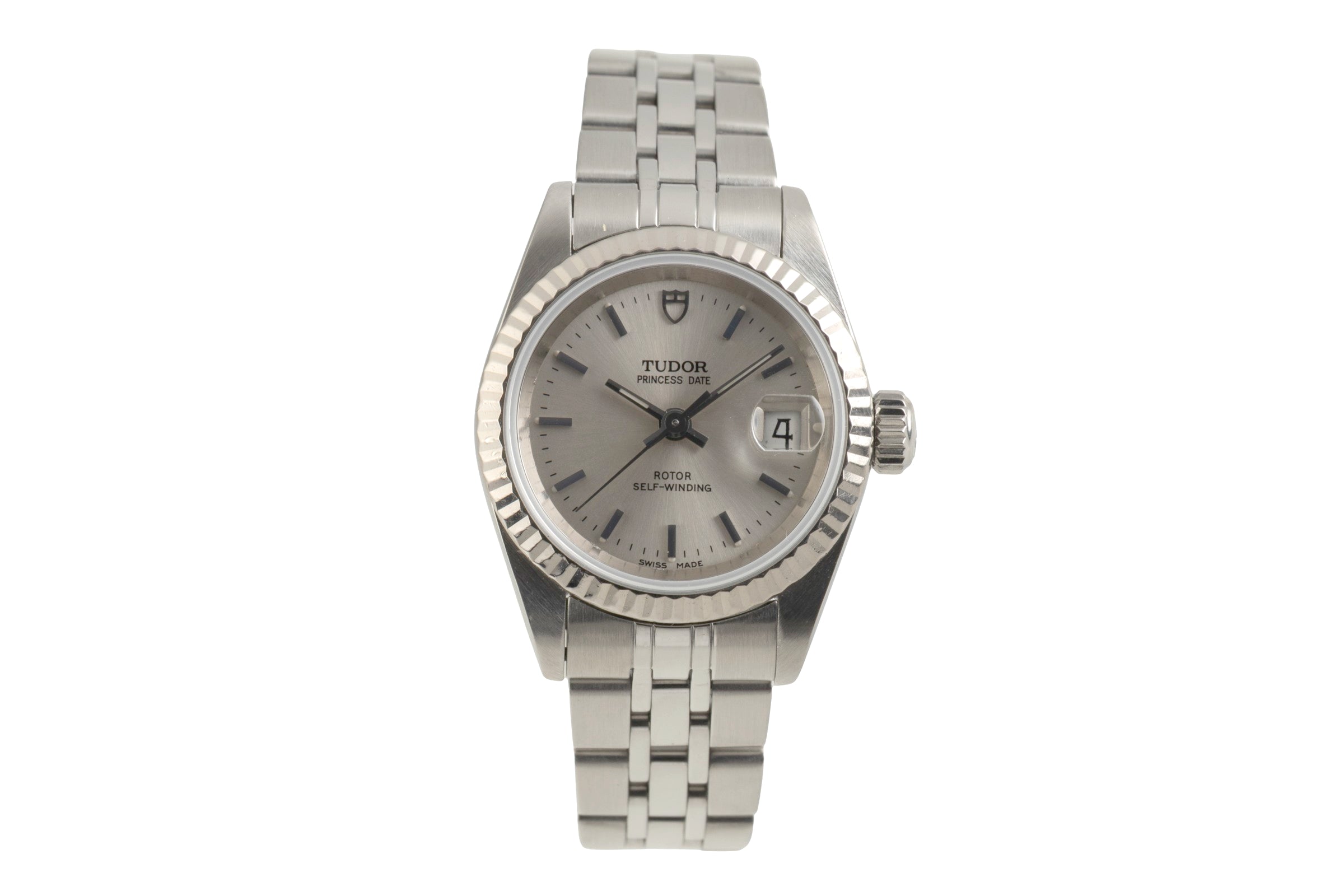 Tudor Princess Date steel / white gold automatic women's watch 92414  [2601570]