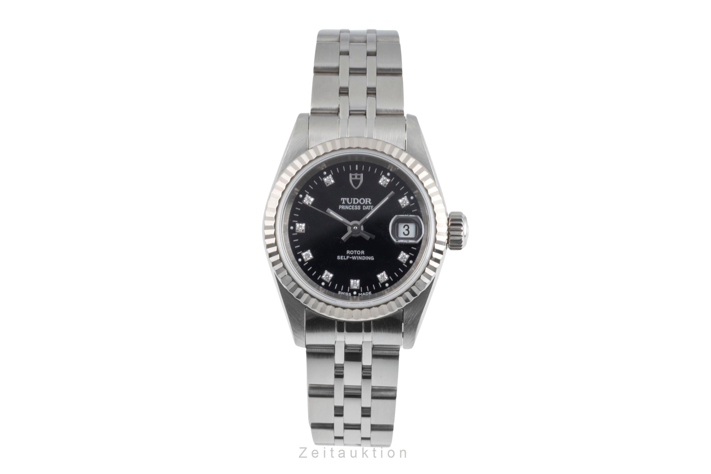 Tudor Princess Date steel / white gold automatic women's watch 92414  [2601571]