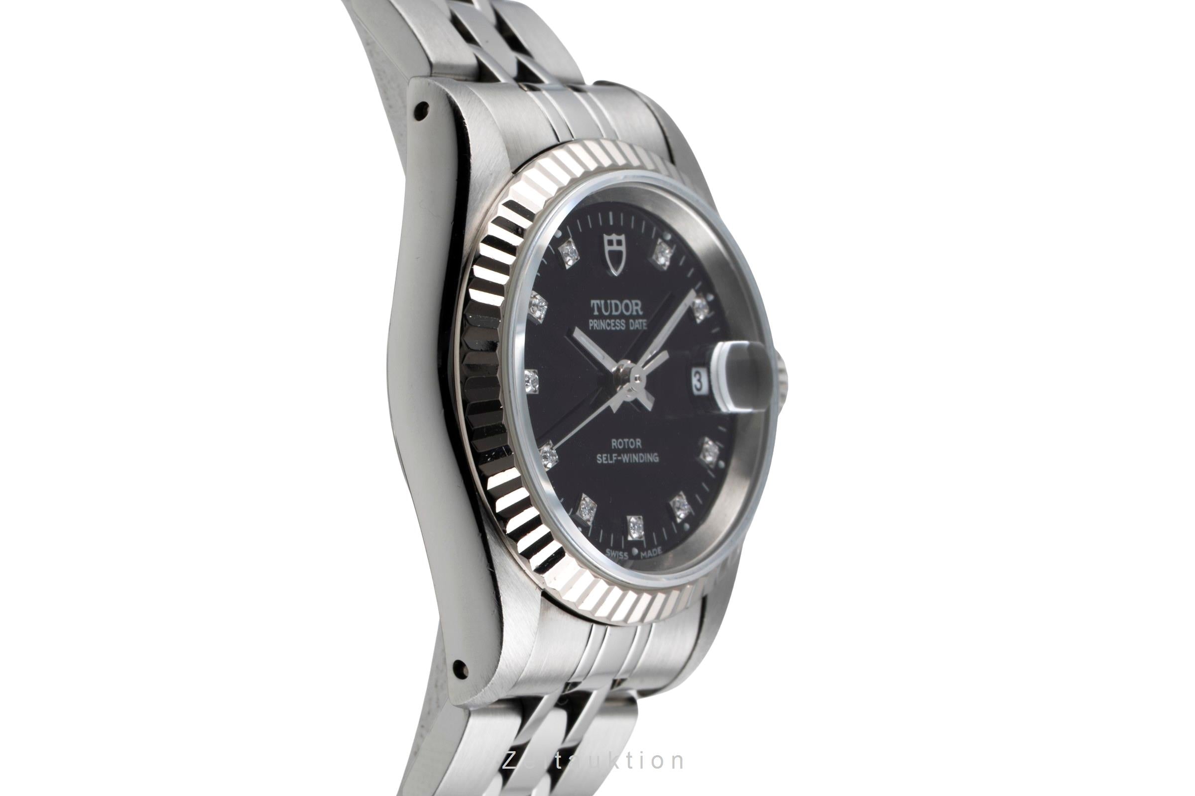 Tudor Princess Date steel / white gold automatic women's watch 92414  [2601571]