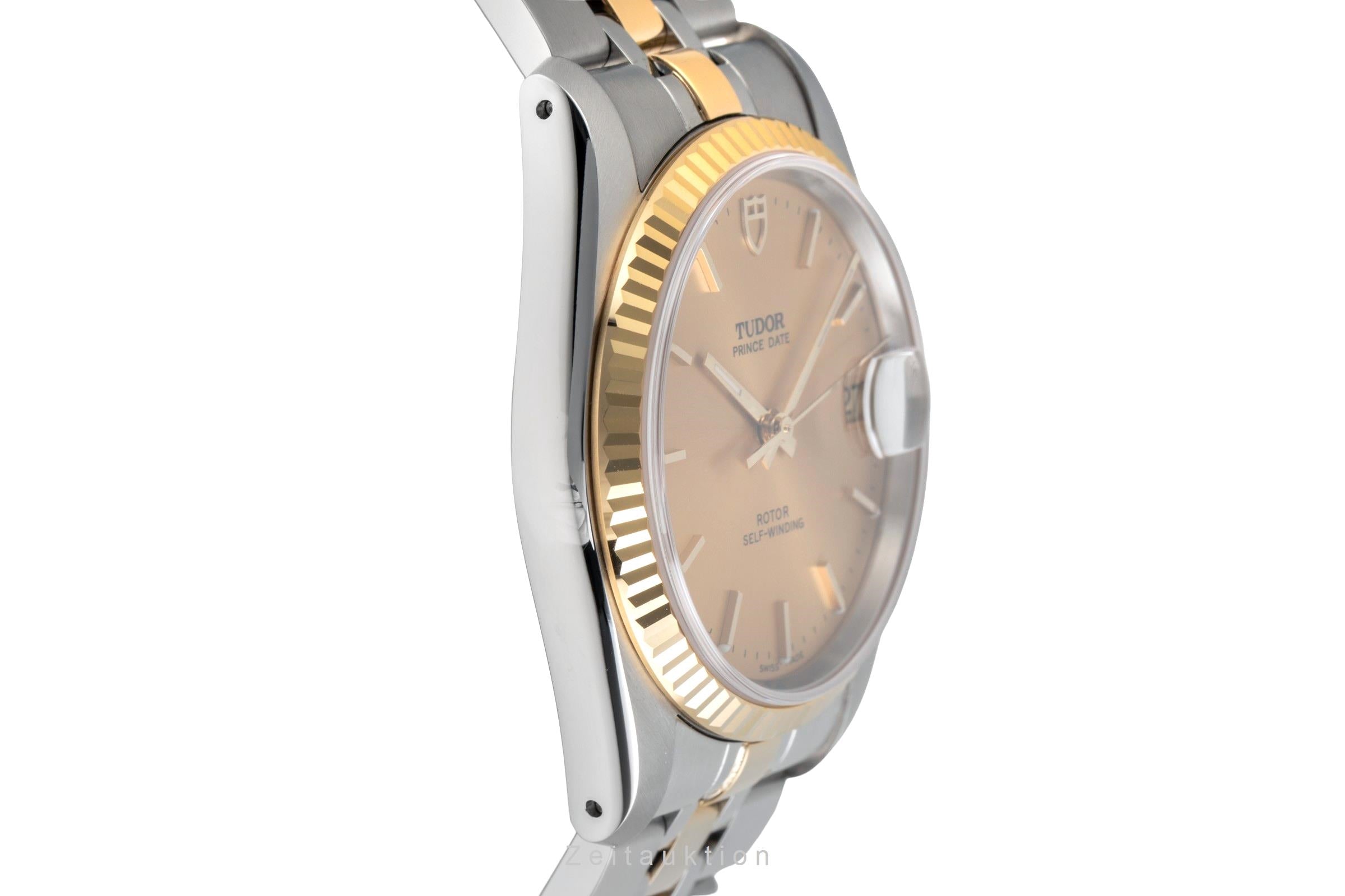 Tudor Prince Date acier / or  automatique montre pour hommes 74033  [2601575]