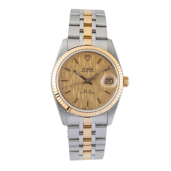 Tudor Prince Date acero / oro automático reloj para caballeros 74033  [2601578]