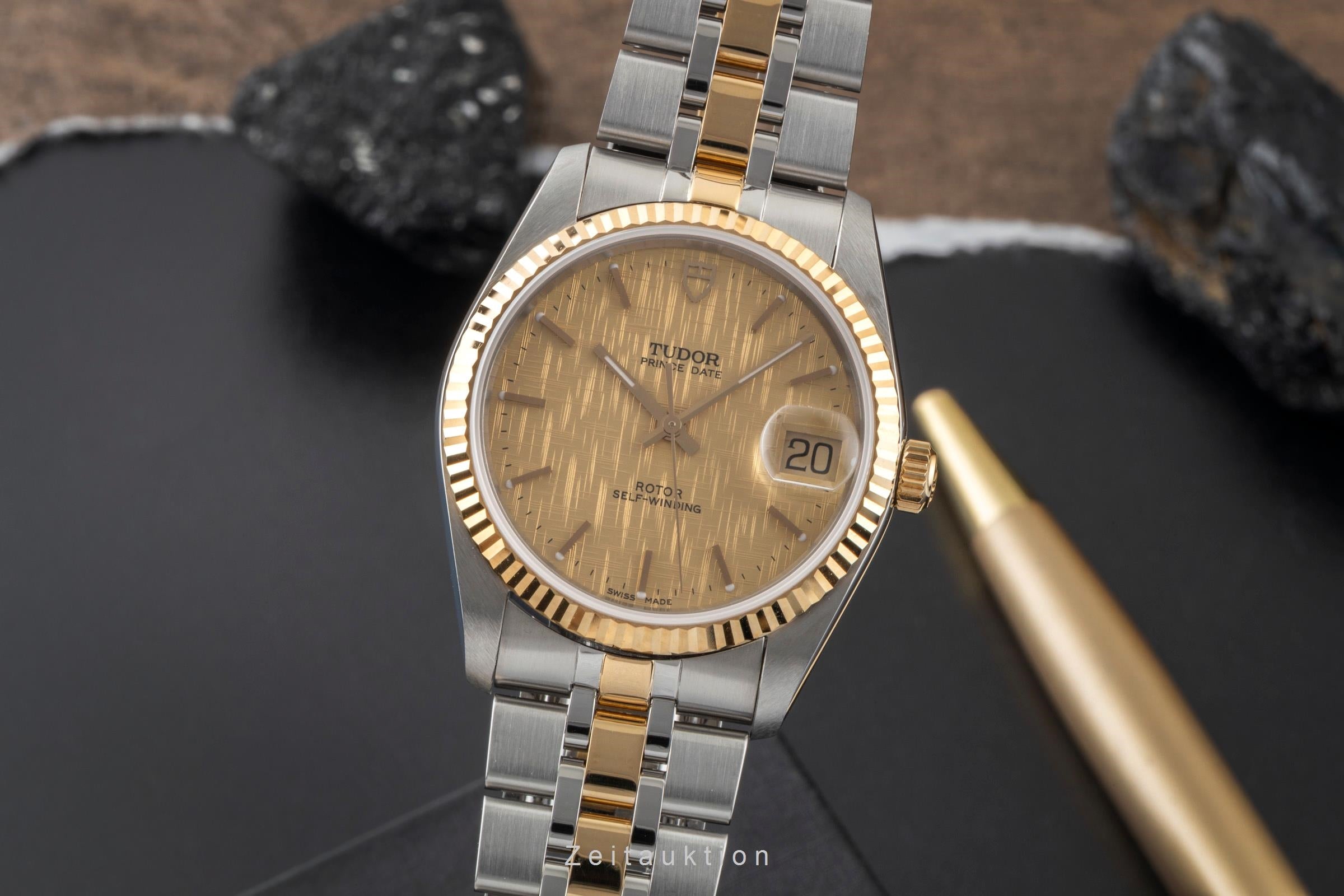 Tudor Prince Date steel / gold automatic Ref. 74033 | 2601578