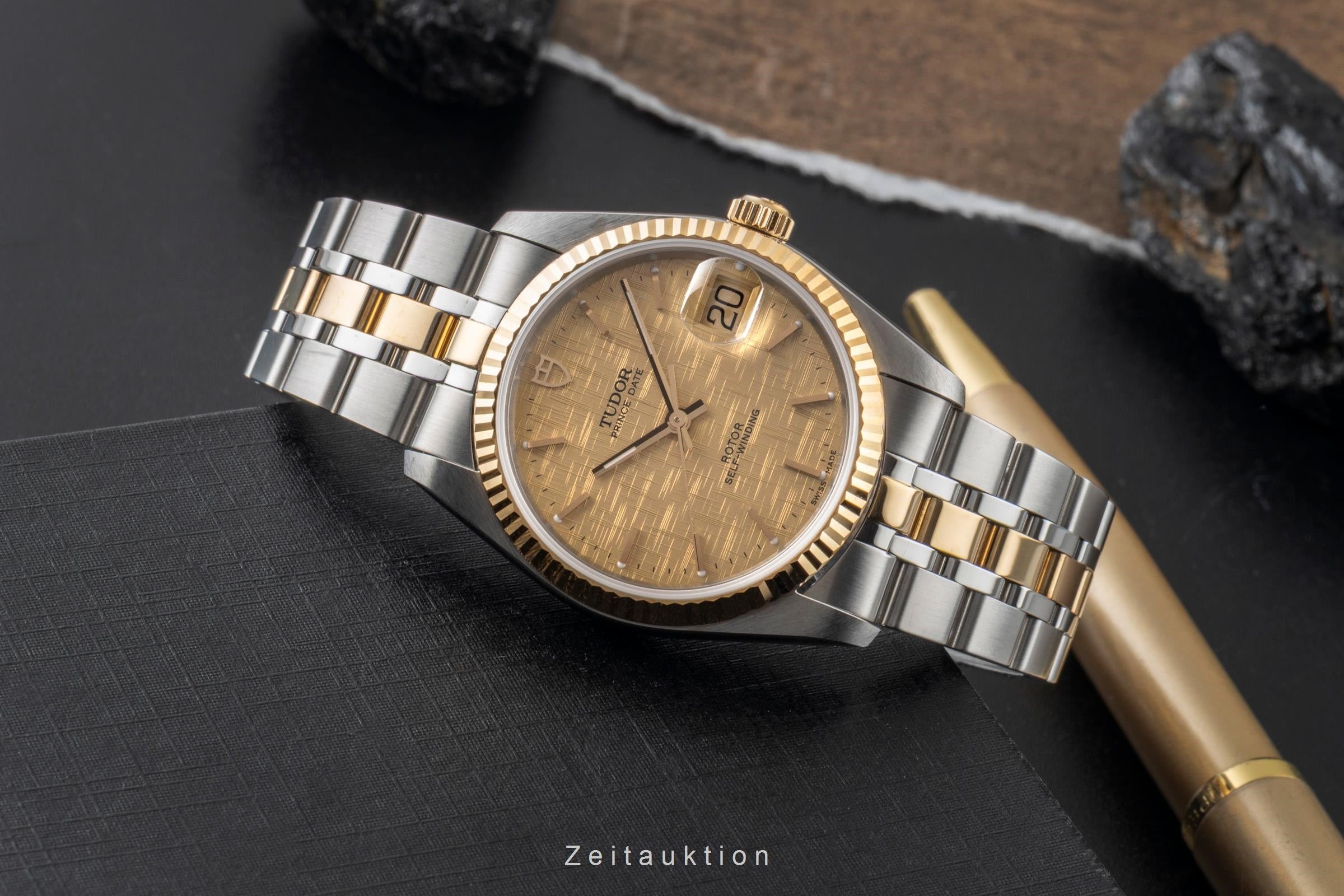 Tudor Prince Date acero / oro automático reloj para caballeros 74033  [2601578]