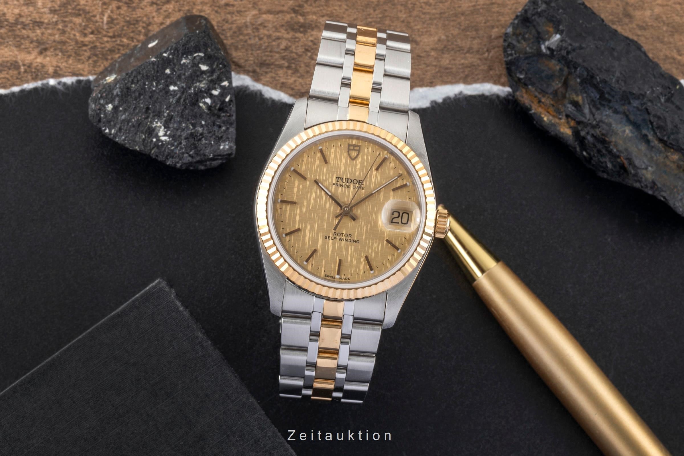 Tudor Prince Date acero / oro automático reloj para caballeros 74033  [2601578]