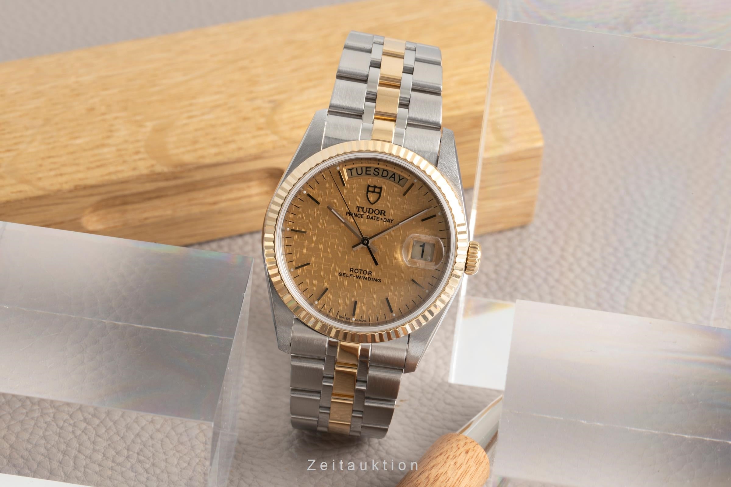 Tudor Date-Day acero / oro automático reloj para caballeros 76213  [2601579]
