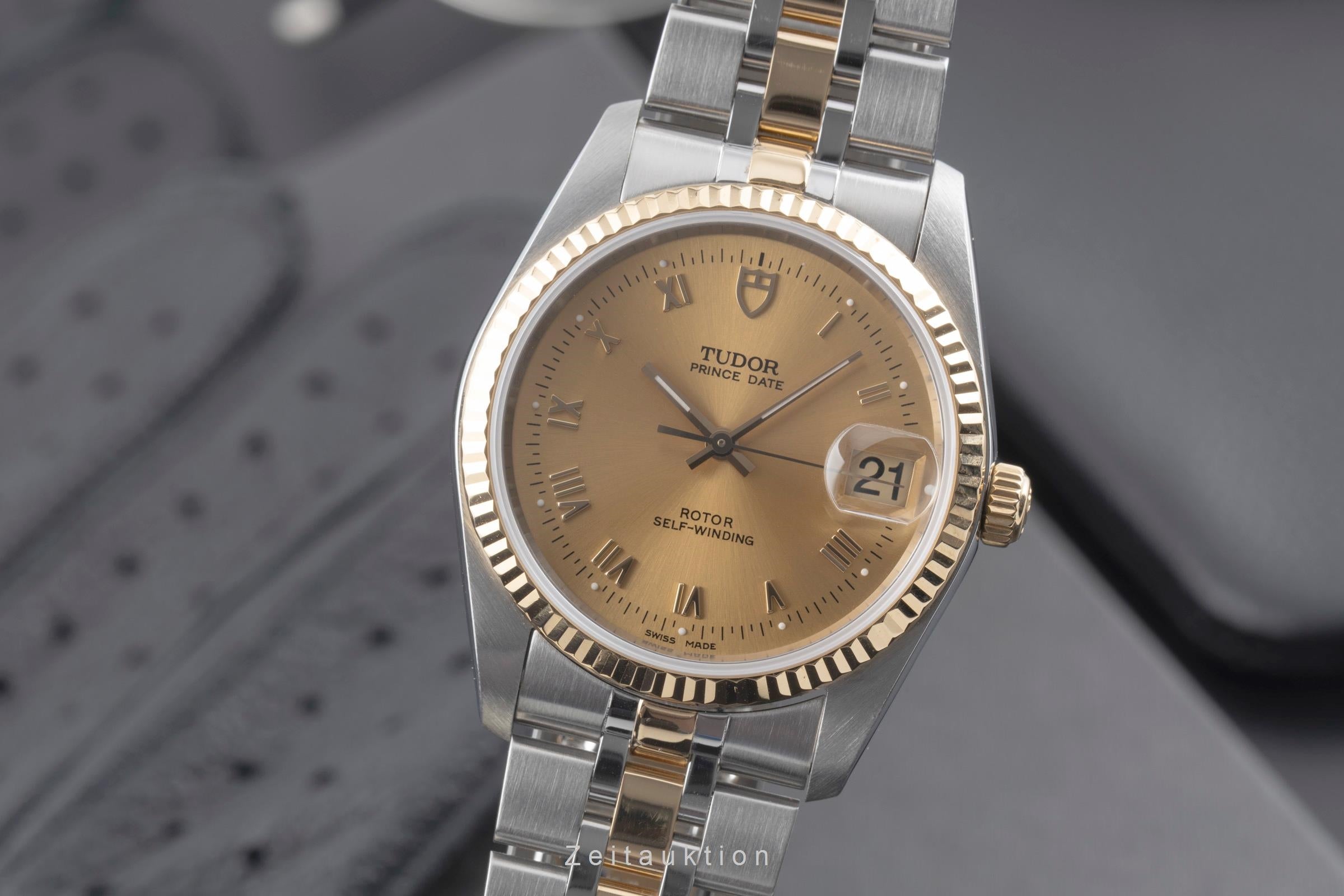 Tudor Prince Date steel / gold automatic Ref. 74033 | 2601582