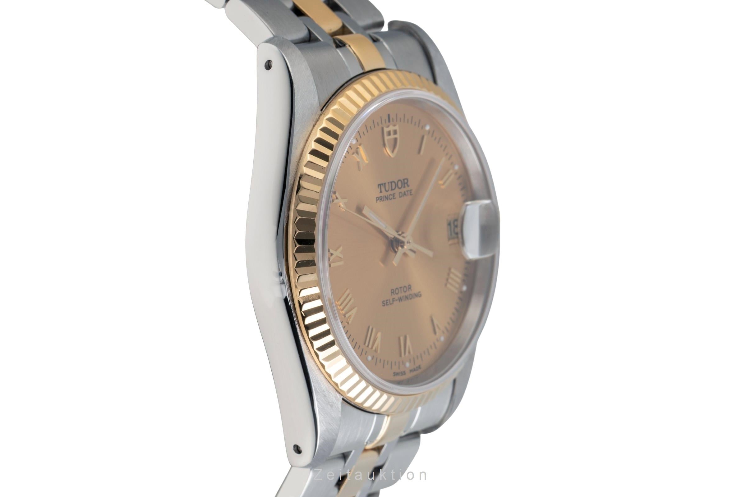 Tudor Prince Date steel / gold automatic men's watch 74033  [2601583]