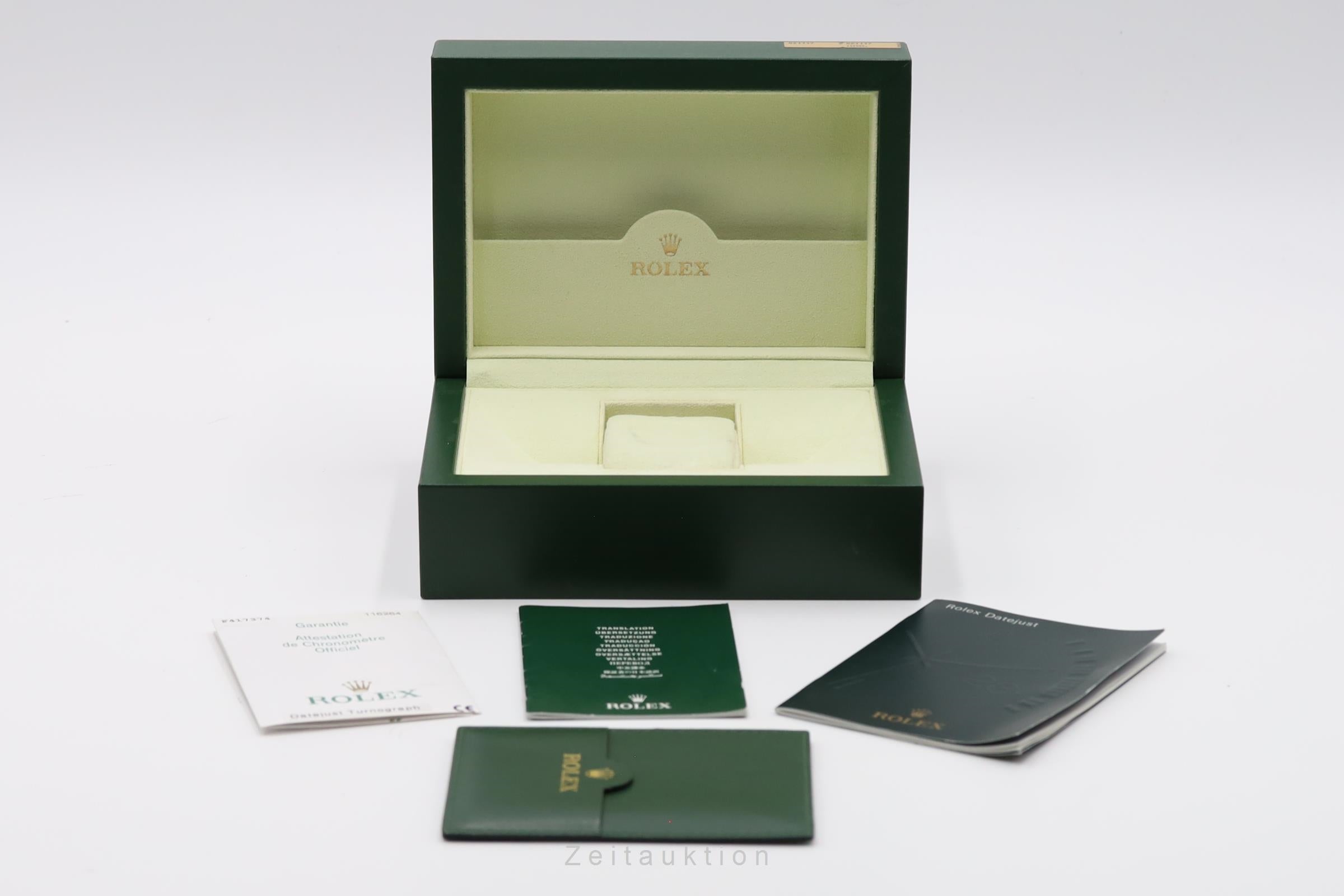 Rolex Datejust Turn-O-Graph steel / white gold automatic men's watch 116264  [2601585]