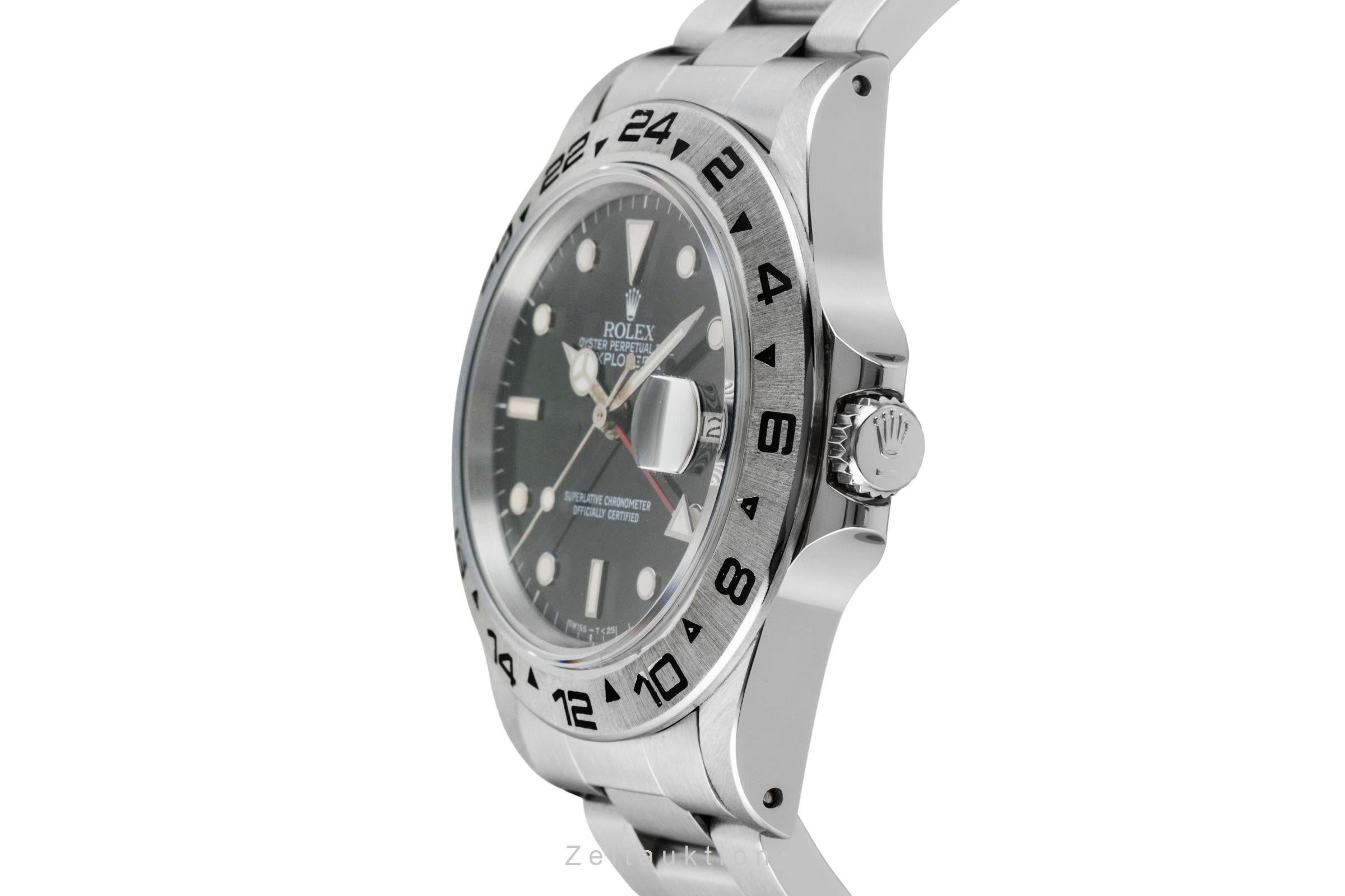Rolex Explorer II acero automático reloj para caballeros 16550  [2601587]