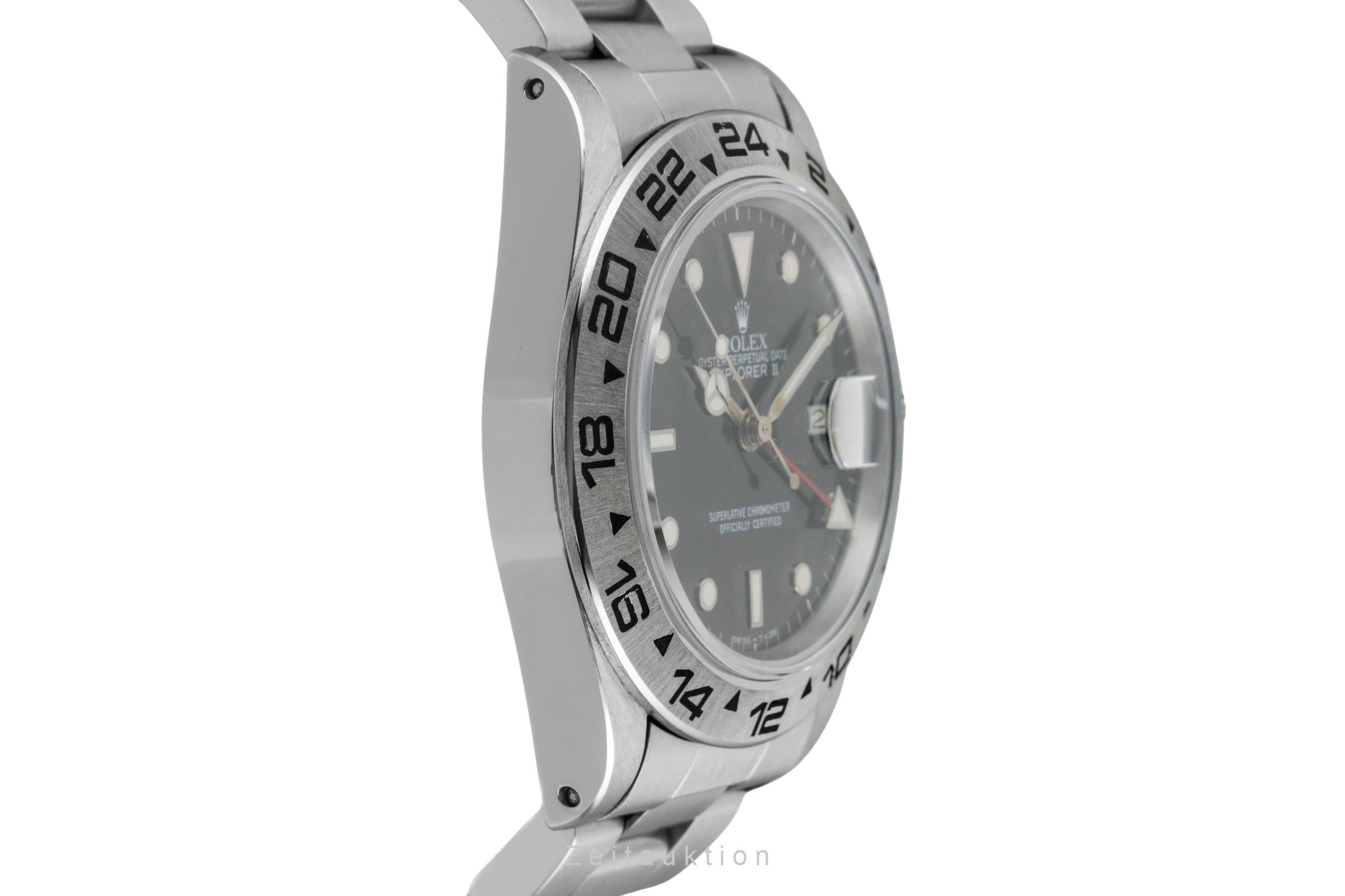 Rolex Explorer II acero automático reloj para caballeros 16550  [2601587]