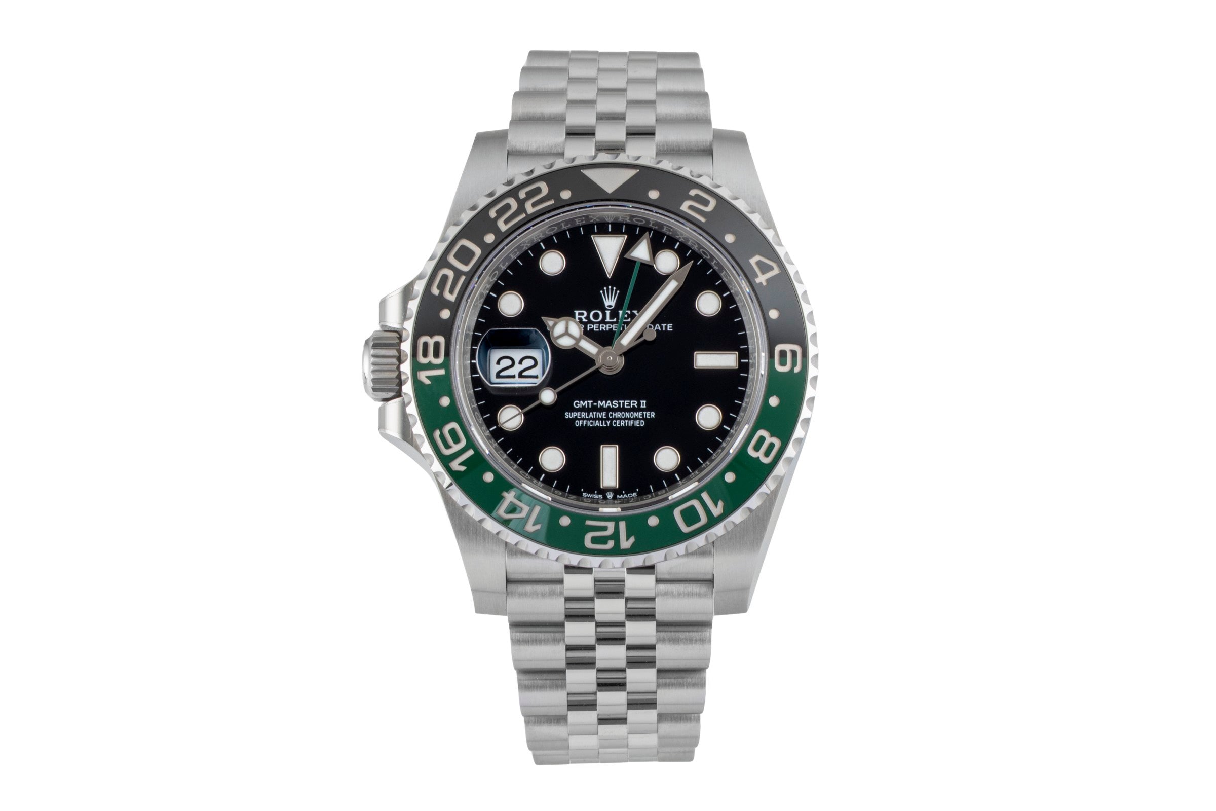 Rolex GMT-Master II acero automático reloj para caballeros 126720VTNR  [2601588]