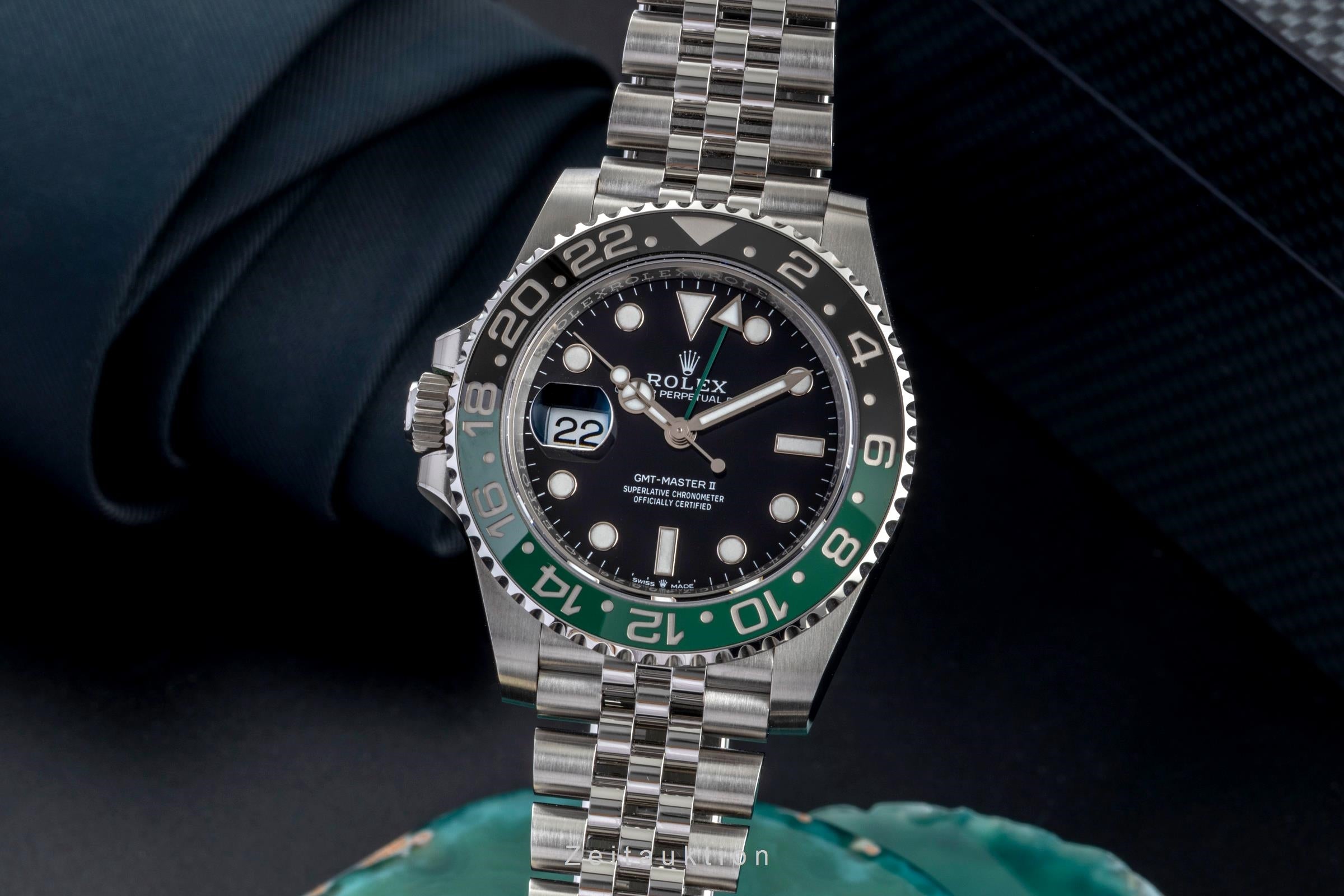 Rolex GMT-Master II acero automático reloj para caballeros 126720VTNR  [2601588]