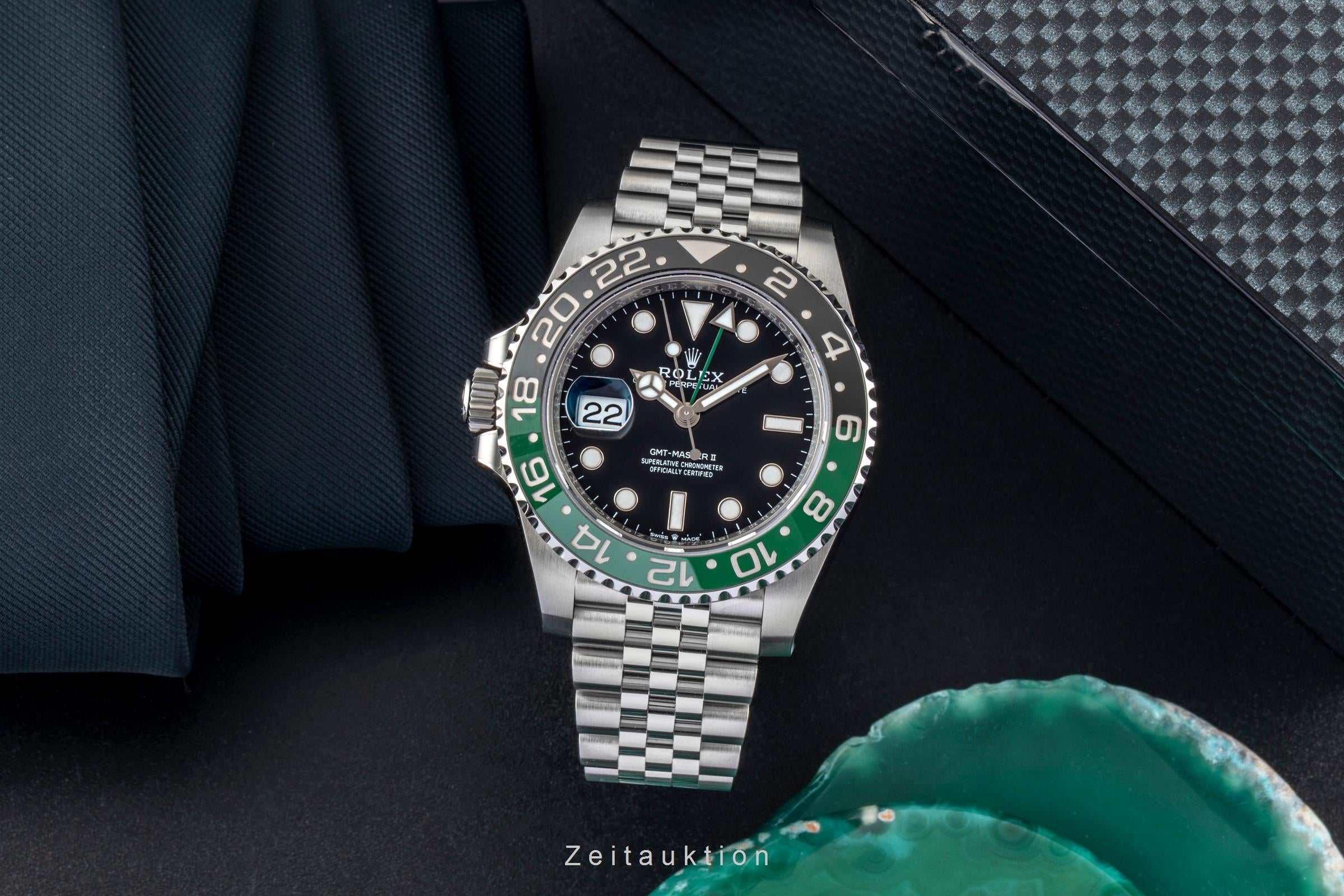 Rolex GMT Master II "Sprite" Automatik Herrenuhr Ref. 126720VTNR B&P 2025 [2601588]