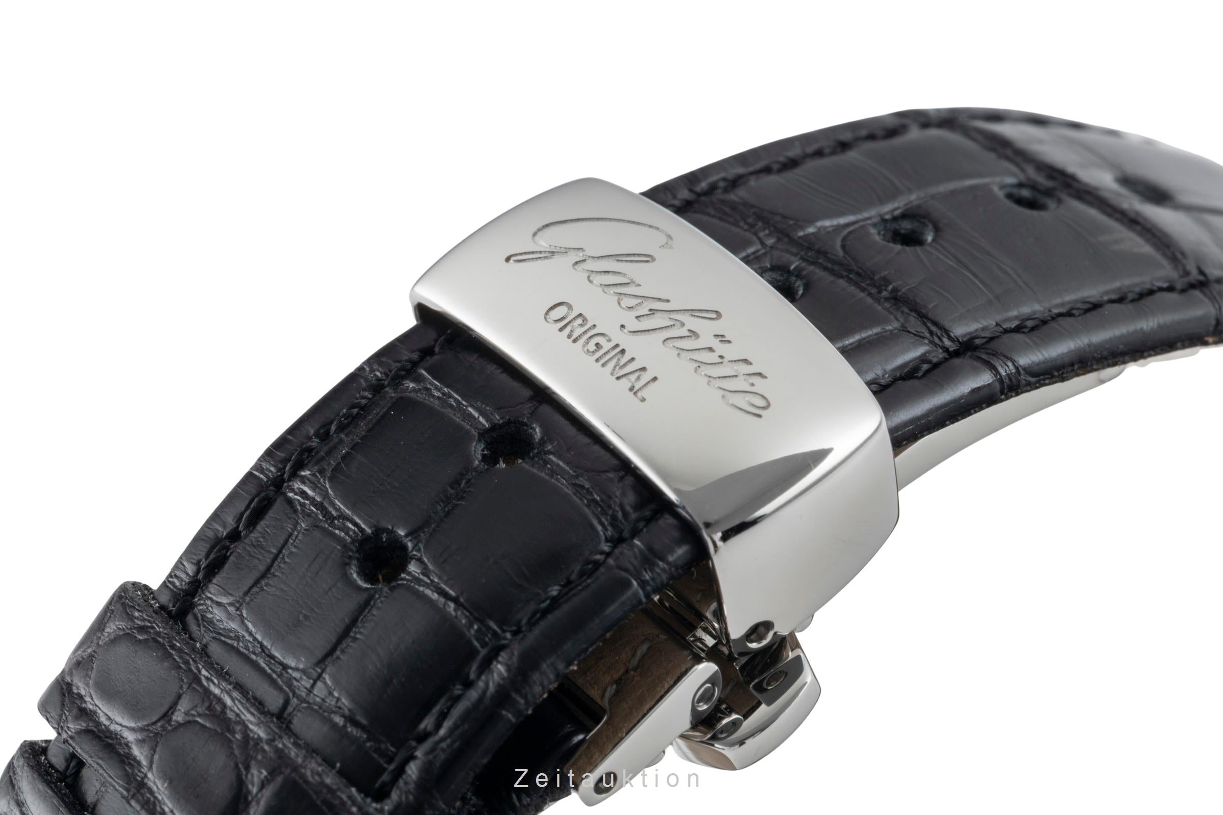 Glashütte PanoMaticLunar acier automatique montre pour hommes 90-02-02-02-04  [2601589]