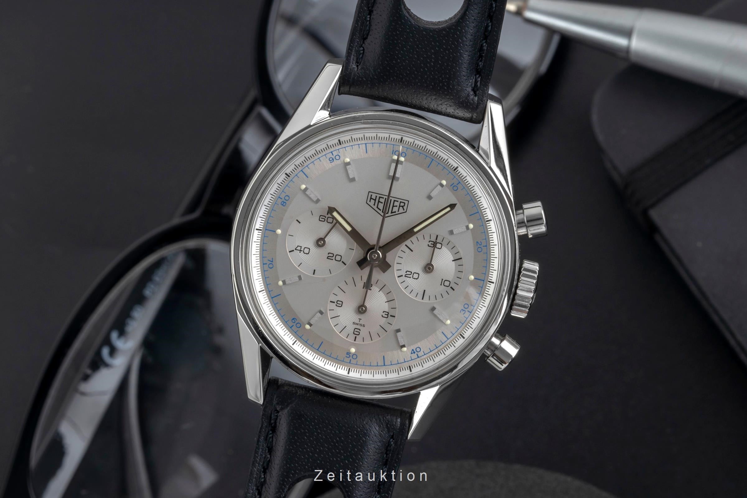 Tag Heuer Carrera Re-Edition Chronograph Stahl  Ref. CS3110.BC0725 B&P 1998 [2601592]