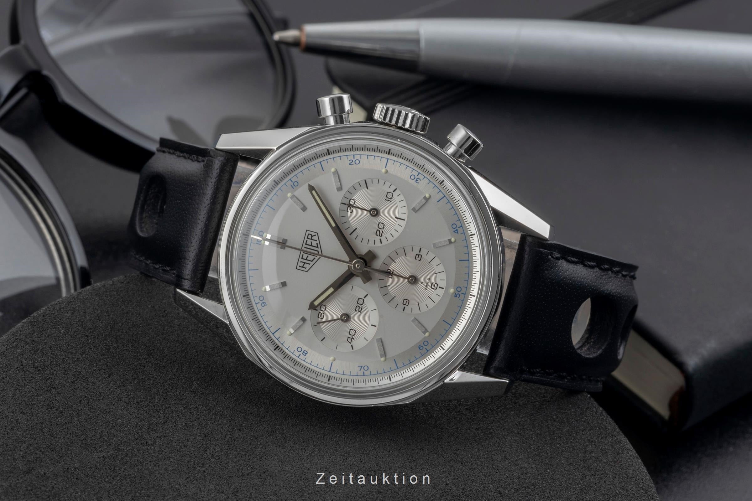 Tag Heuer Carrera Re-Edition Chronograph Stahl  Ref. CS3110.BC0725 B&P 1998 [2601592]