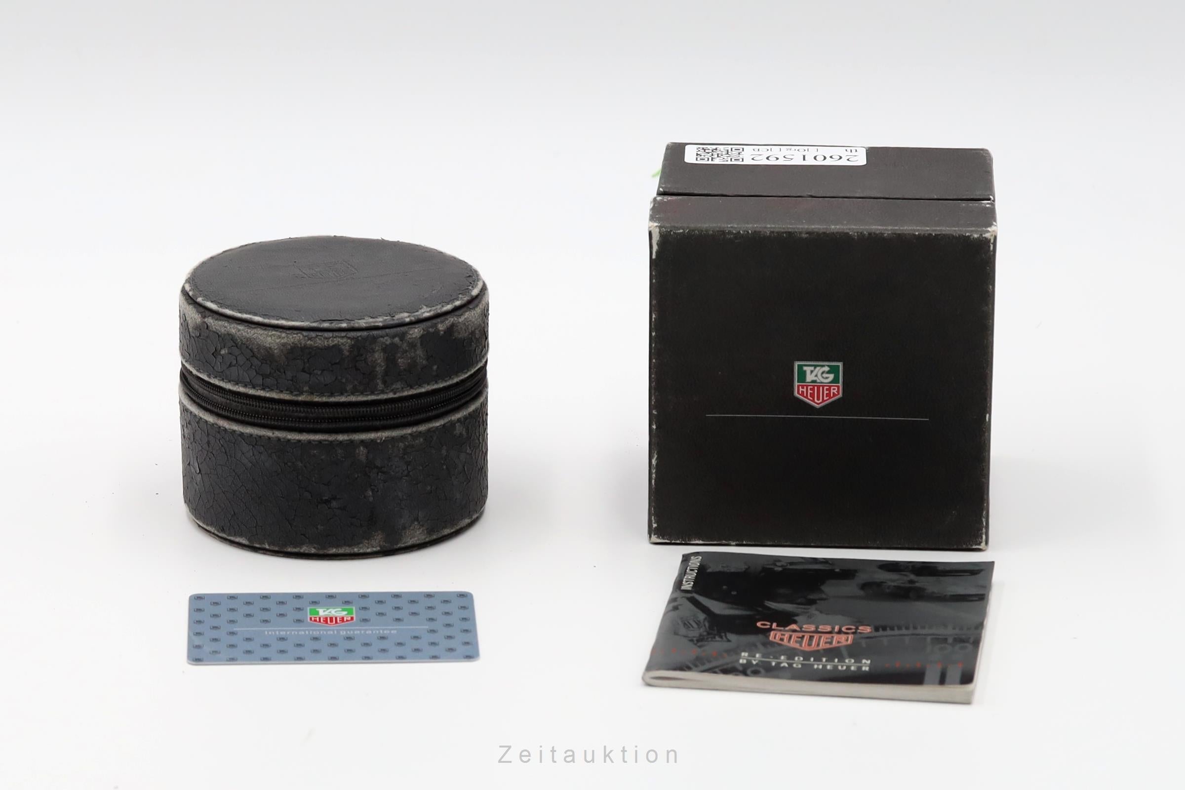 Tag Heuer Carrera Re-Edition Chronograph Stahl  Ref. CS3110.BC0725 B&P 1998 [2601592]