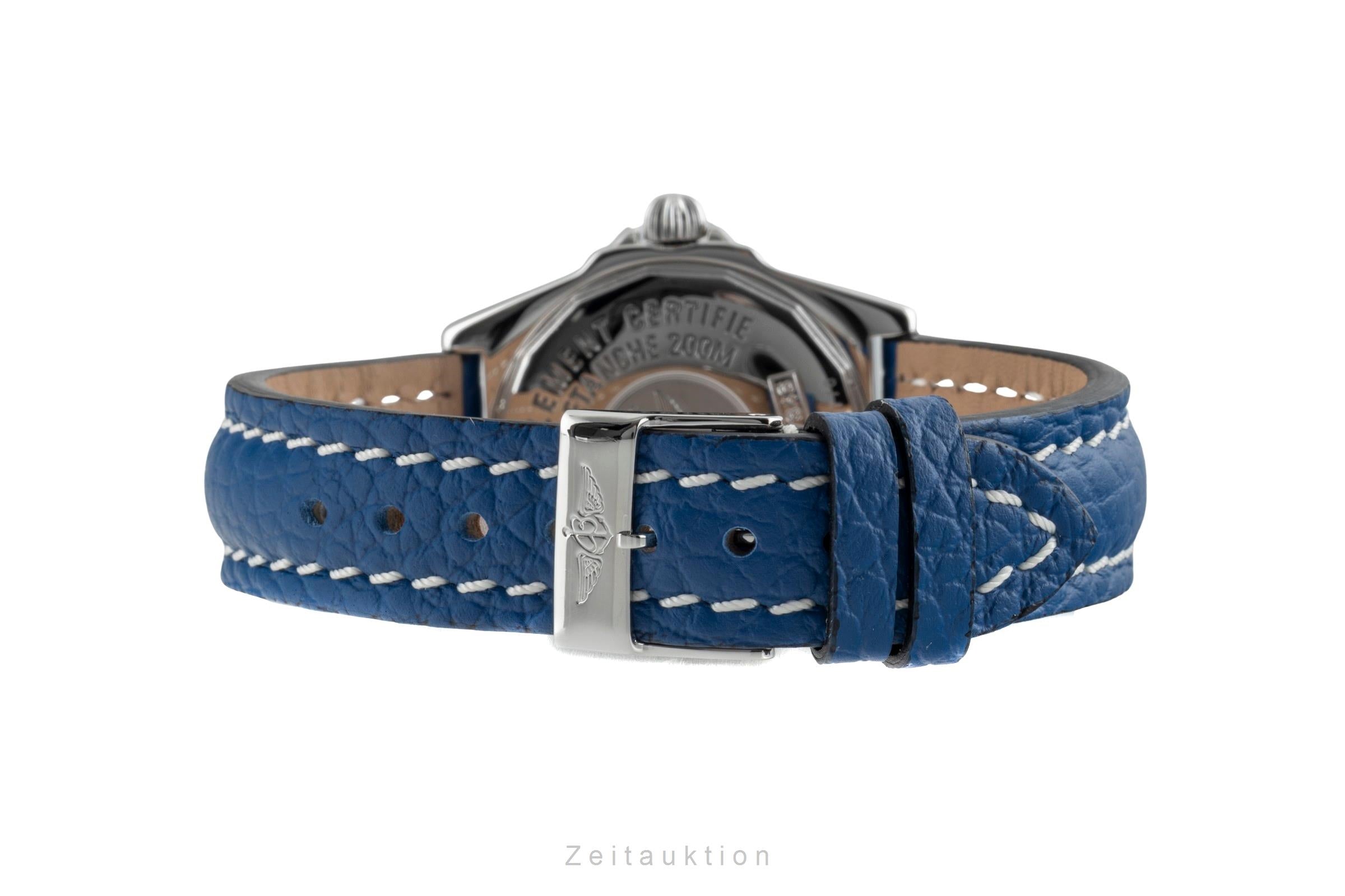 Breitling Callistino Stahl Quarz Herrenuhr Ref. A77346 Box & Papiere 2003 [2601594]