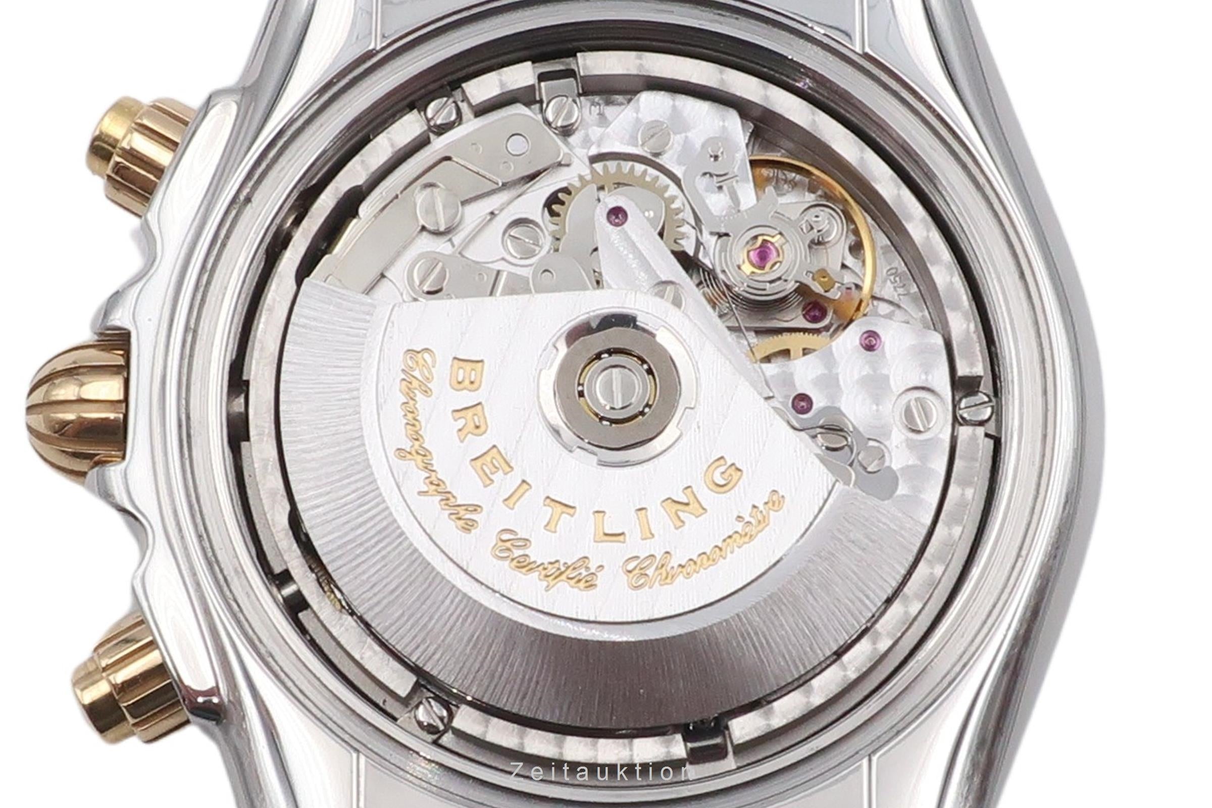 Breitling Chronomat Evolution Chronograph Stahl/Gold Automatik Ref B13356 Papers [2601596]