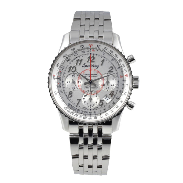 Breitling Montbrillant cronografo acciaio automatismo orologio da uomo AB013012/G735 LP: 9850EUR  [2601597]