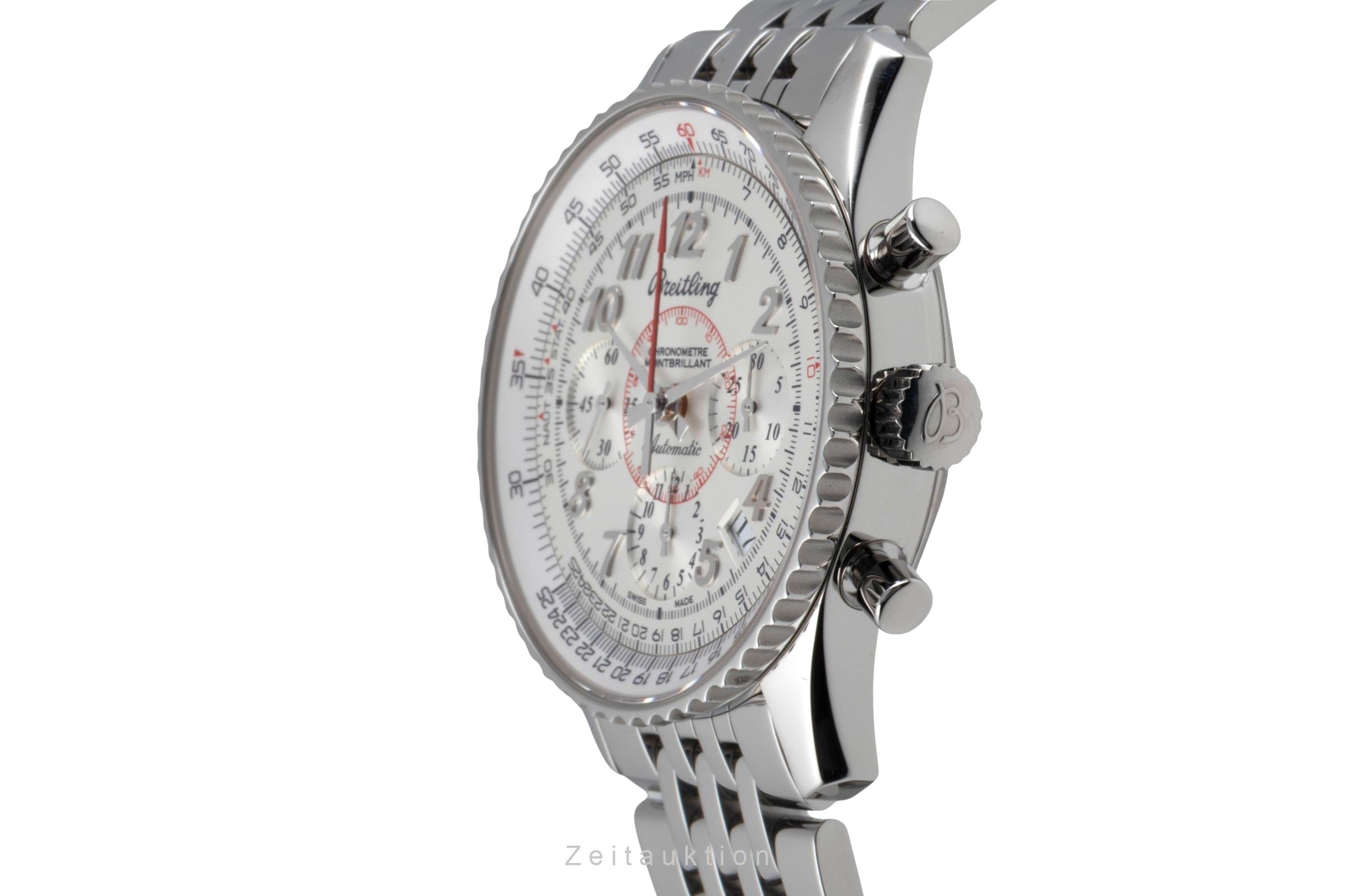 Breitling Montbrillant cronografo acciaio automatismo orologio da uomo AB013012/G735 LP: 9850EUR  [2601597]