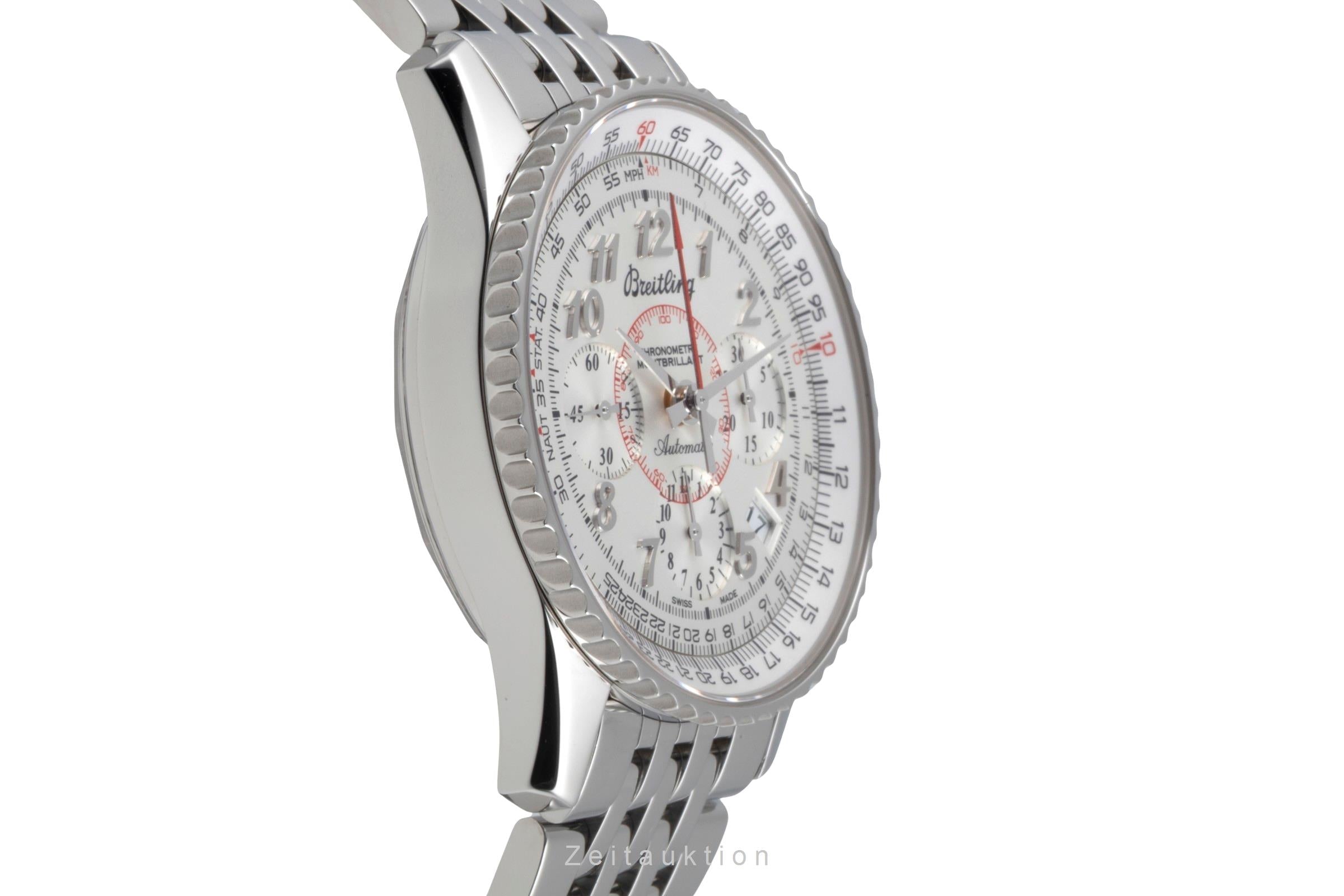 Breitling Montbrillant cronografo acciaio automatismo orologio da uomo AB013012/G735 LP: 9850EUR  [2601597]