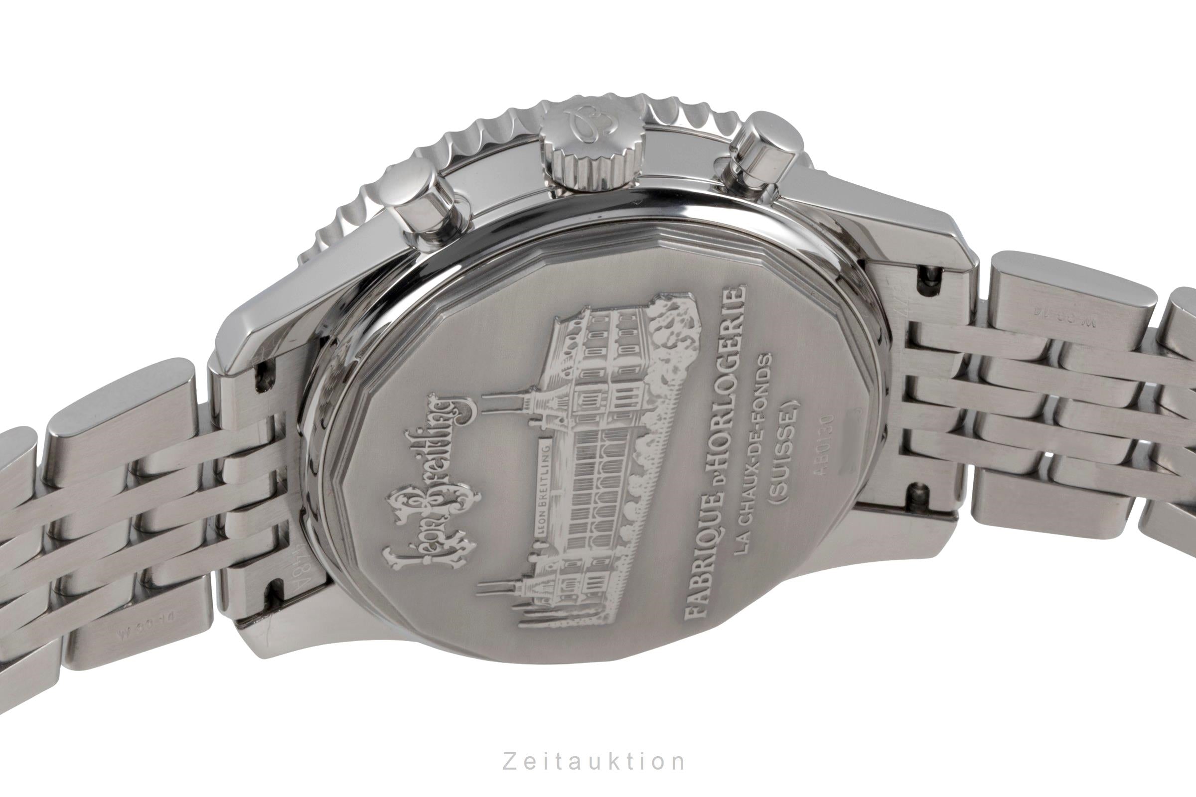 Breitling Montbrillant cronografo acciaio automatismo orologio da uomo AB013012/G735 LP: 9850EUR  [2601597]
