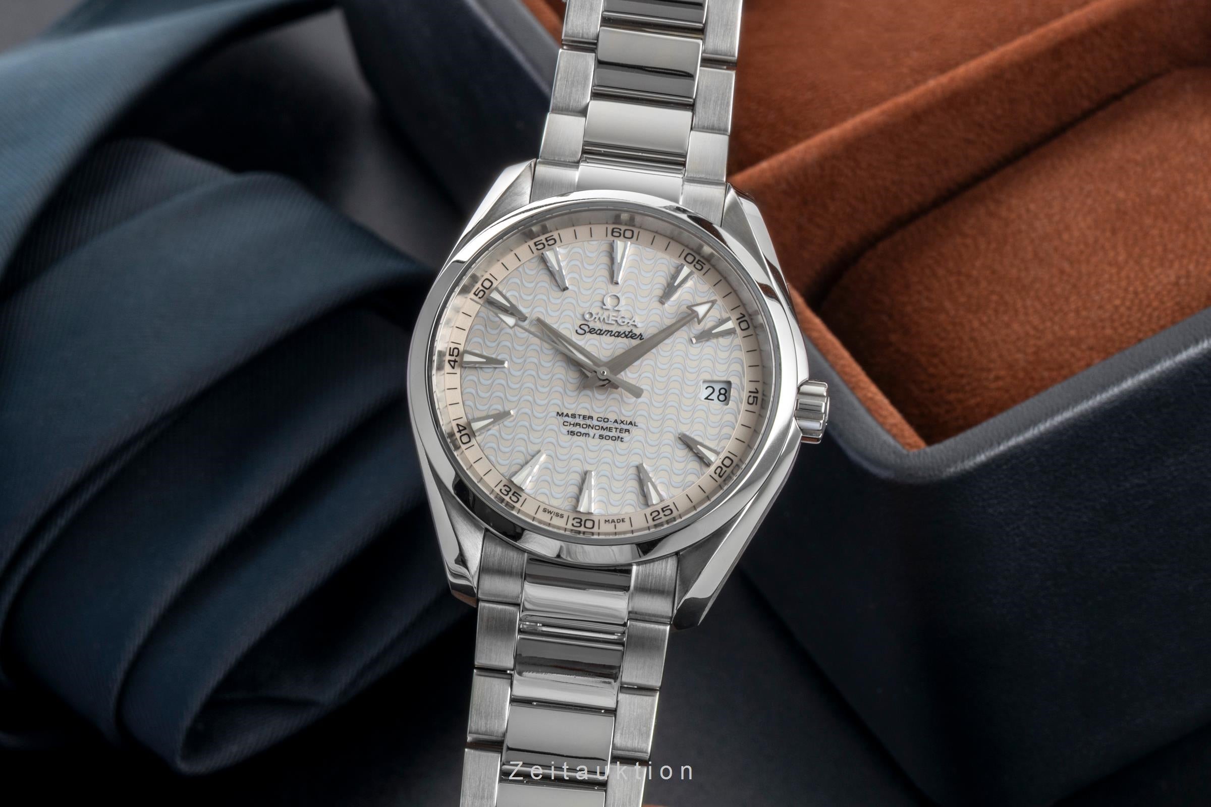 Omega Seamaster Aqua Terra 150M Co-Axial Herrenuhr 231.10.42.21.02.006 B&P [2601598]