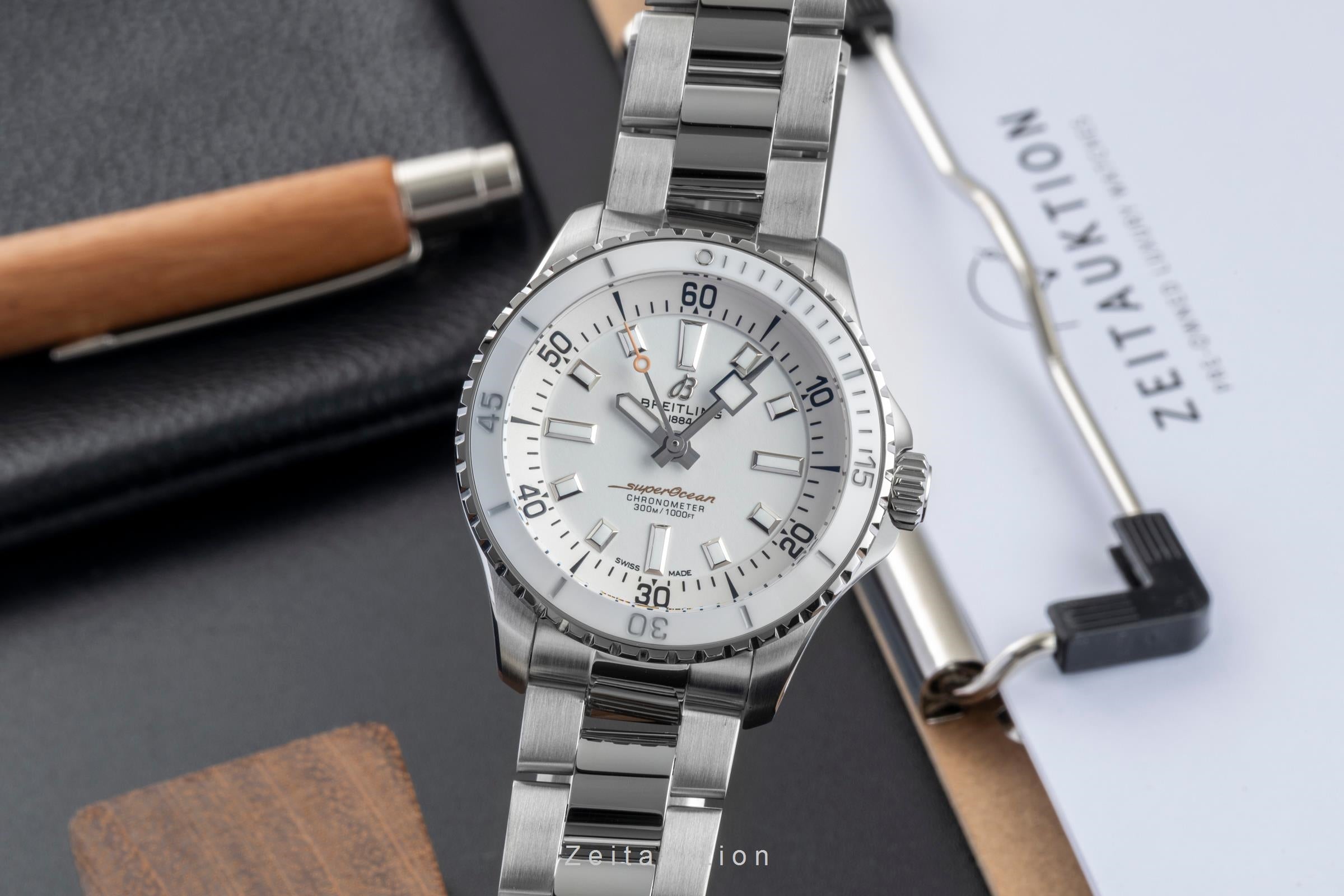 Breitling Superocean Stahl Automatik Herrenuhr Ref. A17077211A1A1  [2601600]