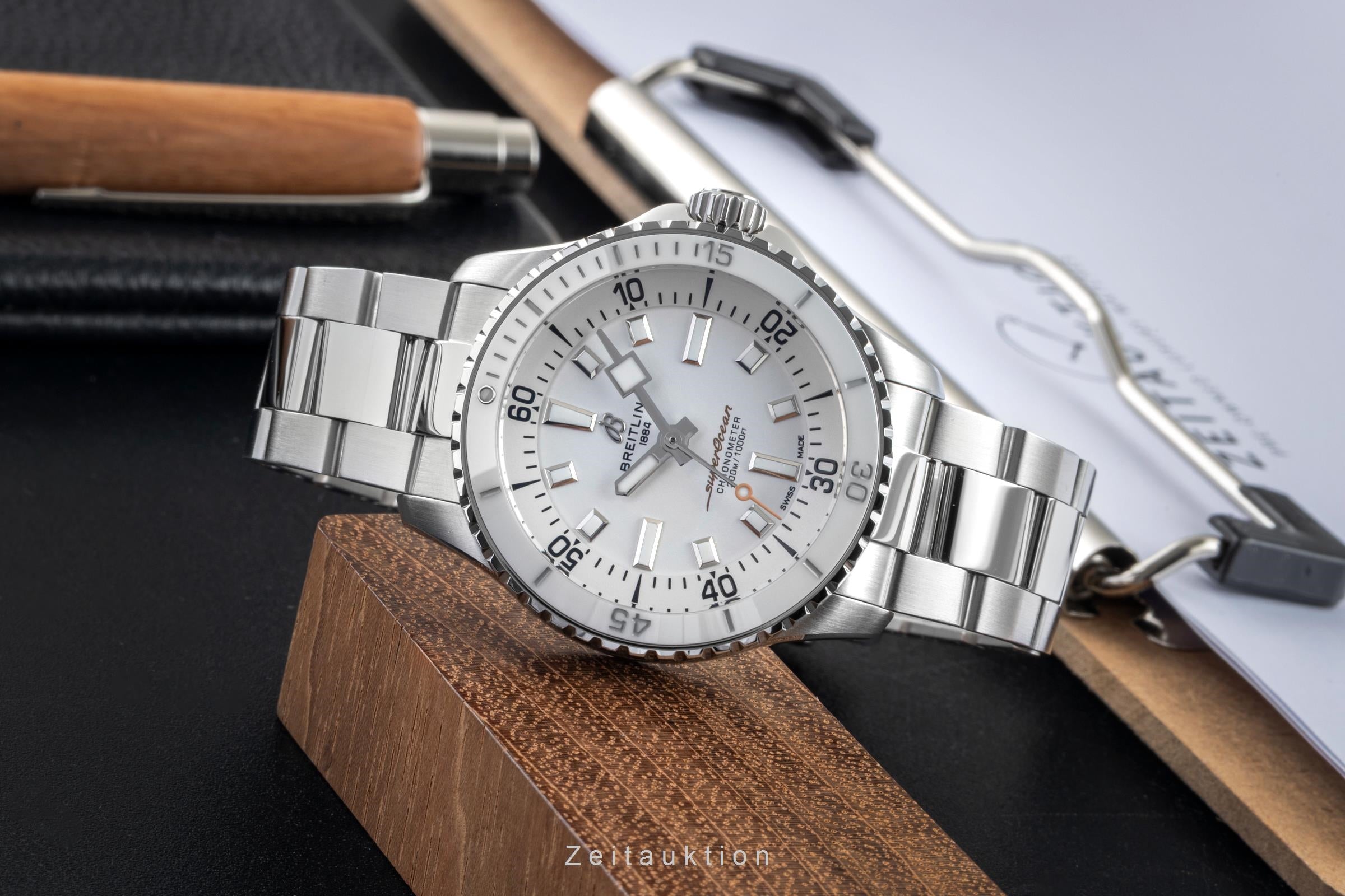 Breitling Superocean Stahl Automatik Herrenuhr Ref. A17077211A1A1  [2601600]