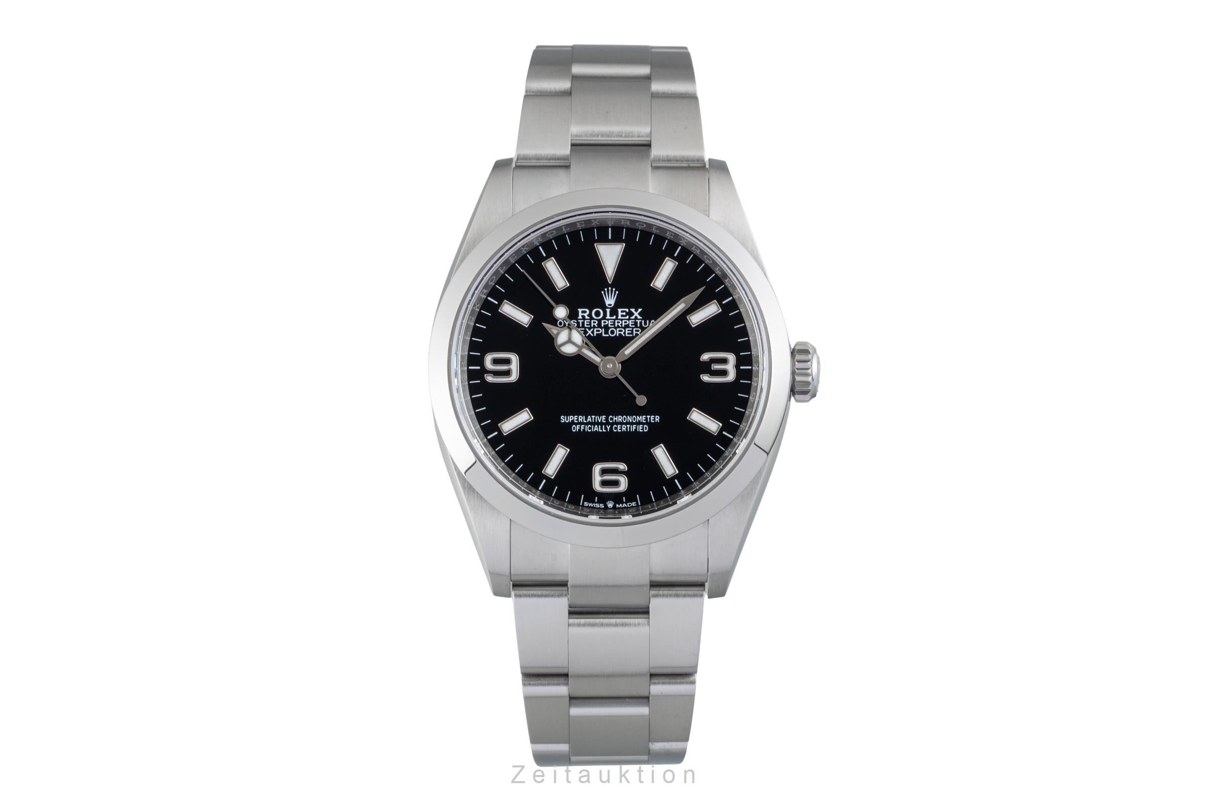 Rolex Explorer steel automatic Kal. 3230 Ref. 124270 | 2601602