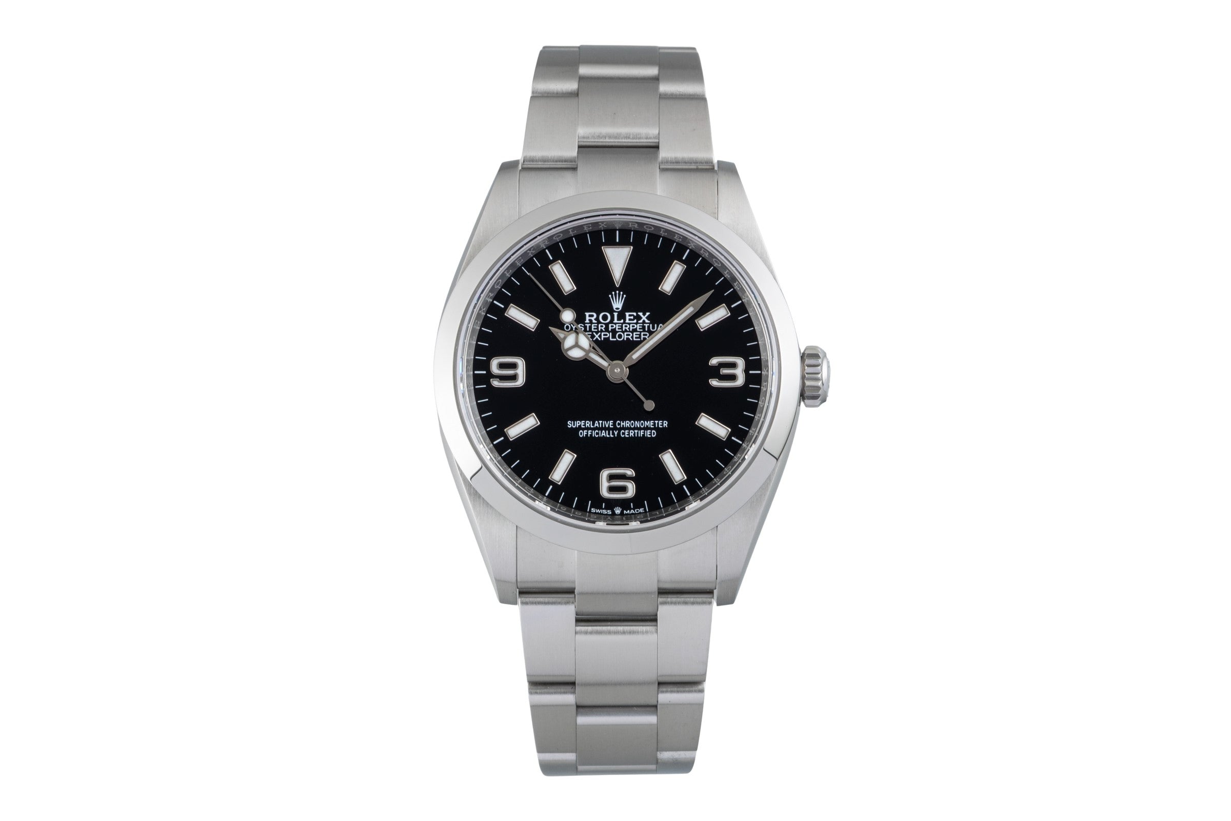 Rolex Explorer Oyster Edelstahl Automatik Herren Ref. 124270 Box & Papiere 2023 [2601602]