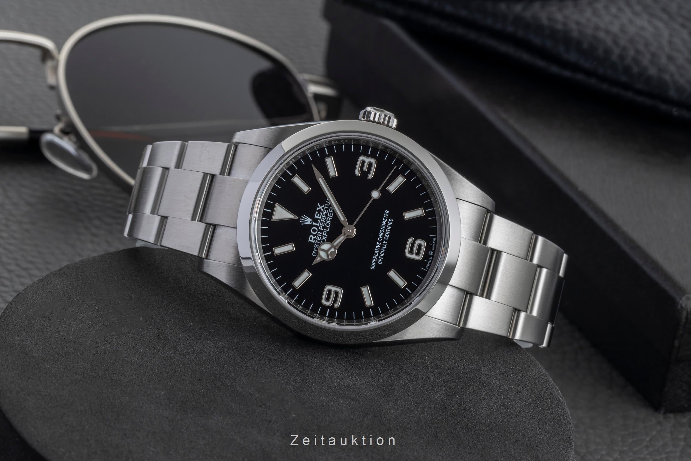 Rolex Explorer steel automatic Kal. 3230 Ref. 124270 | 2601602